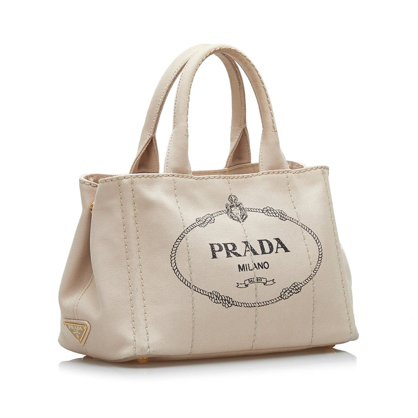 Prada Canapa Logo Satchel (SHG-KA7fIK)