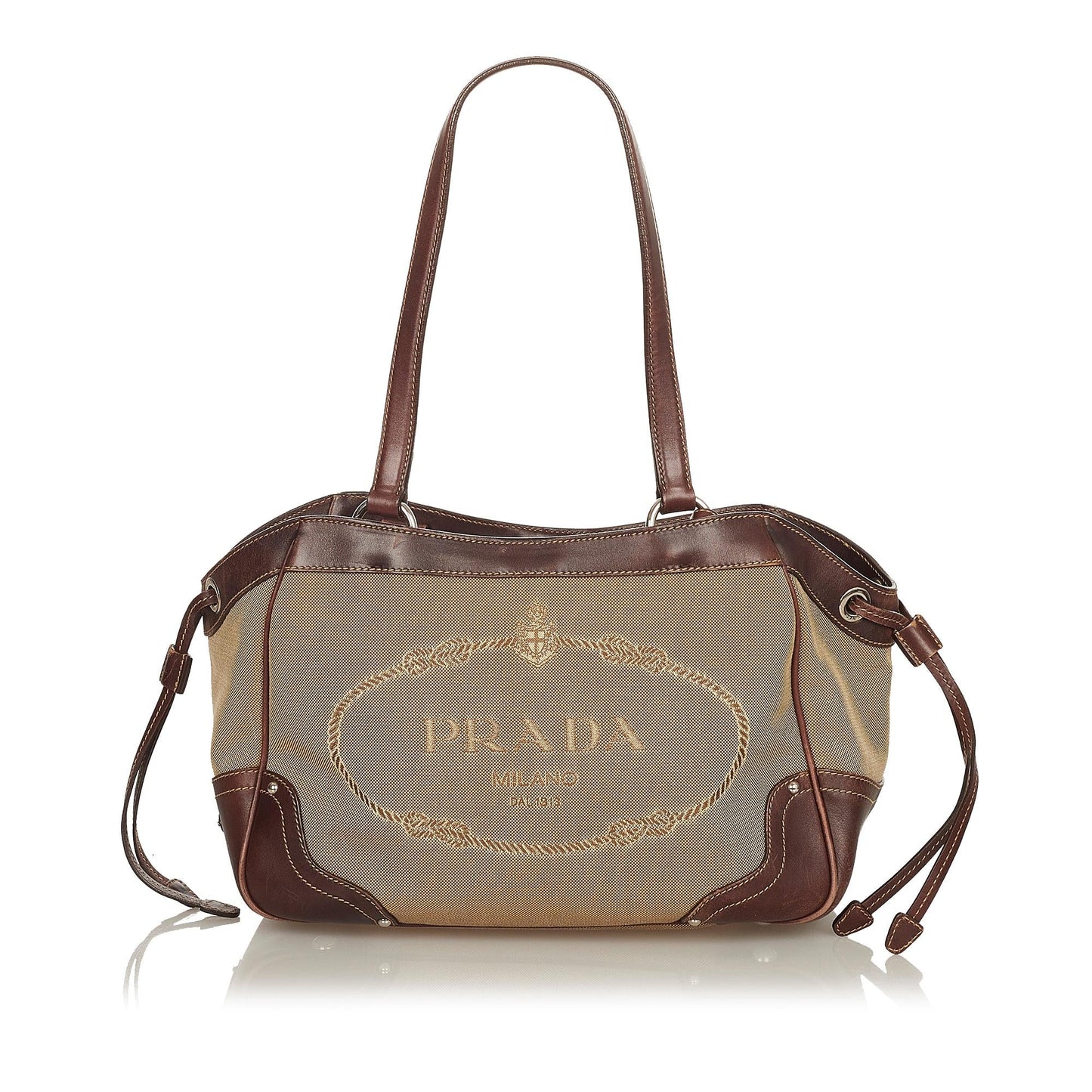 Prada Canapa Logo Shoulder Bag (SHG-25079)