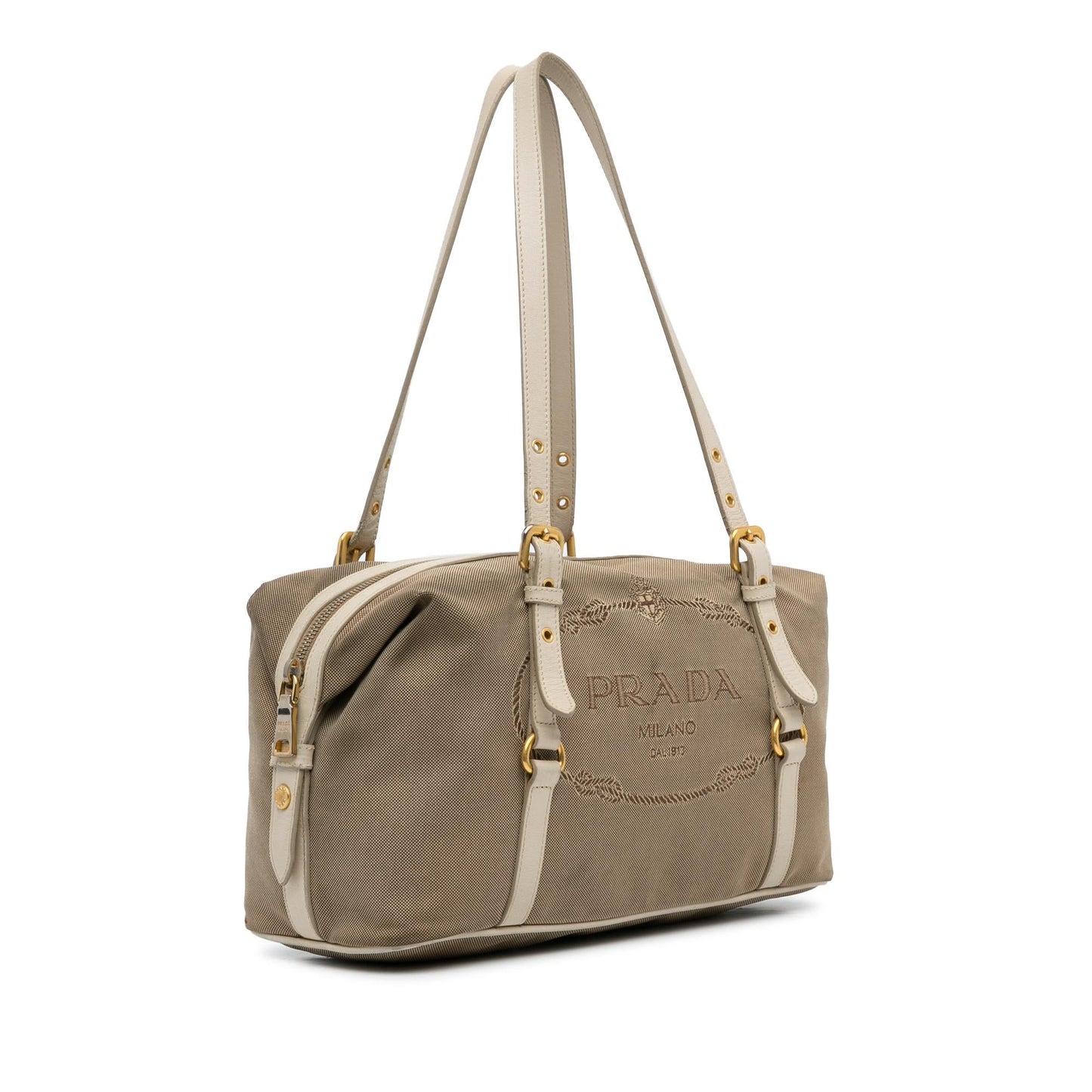 Prada Canapa Logo Shoulder Bag