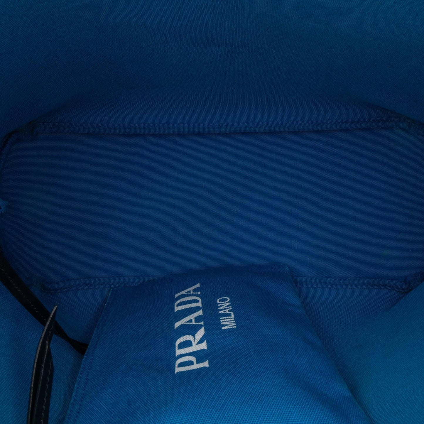 Prada Canapa Racing Logo Shopping Tote
