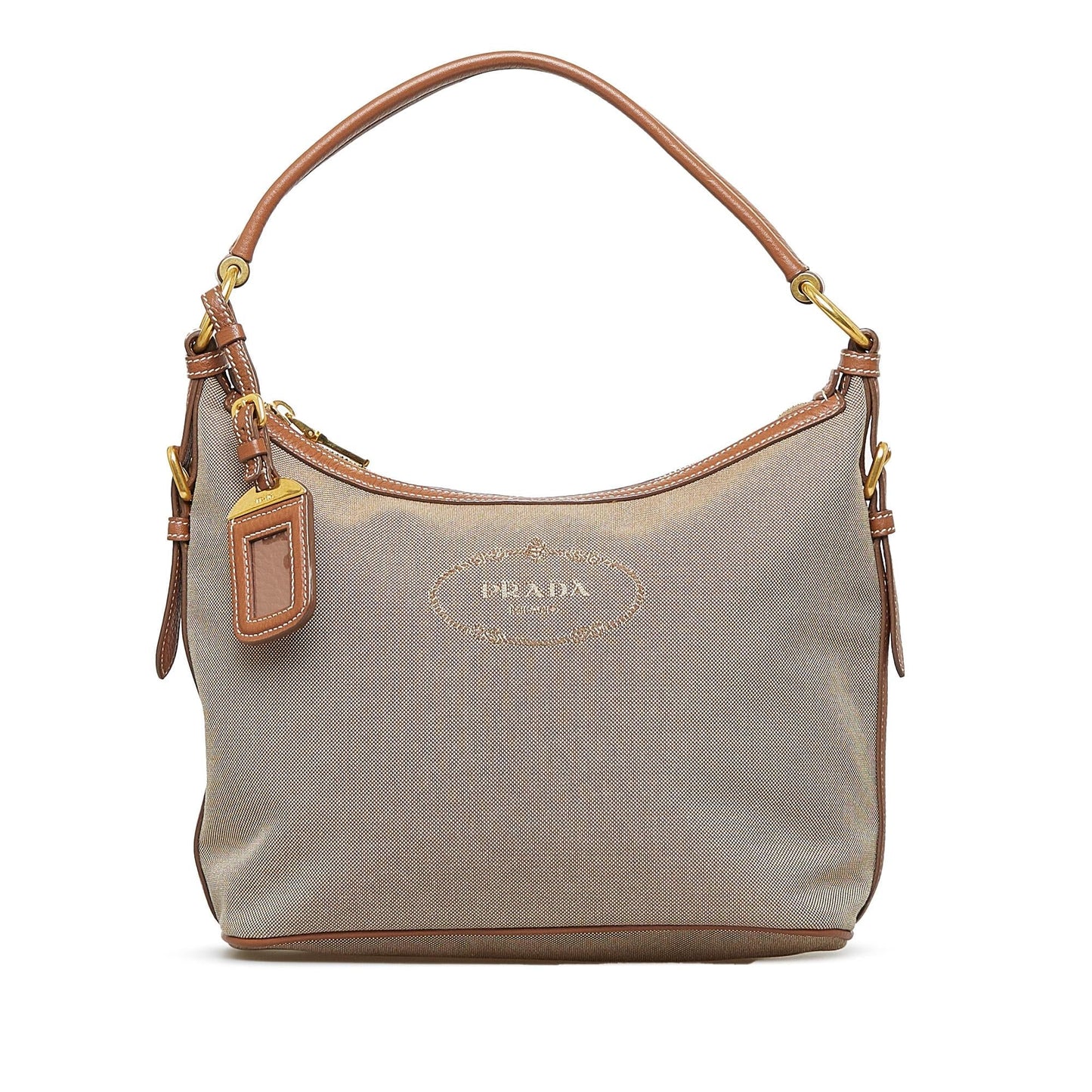 Prada Canapa Shoulder Bag (SHG-mJ3BB2)