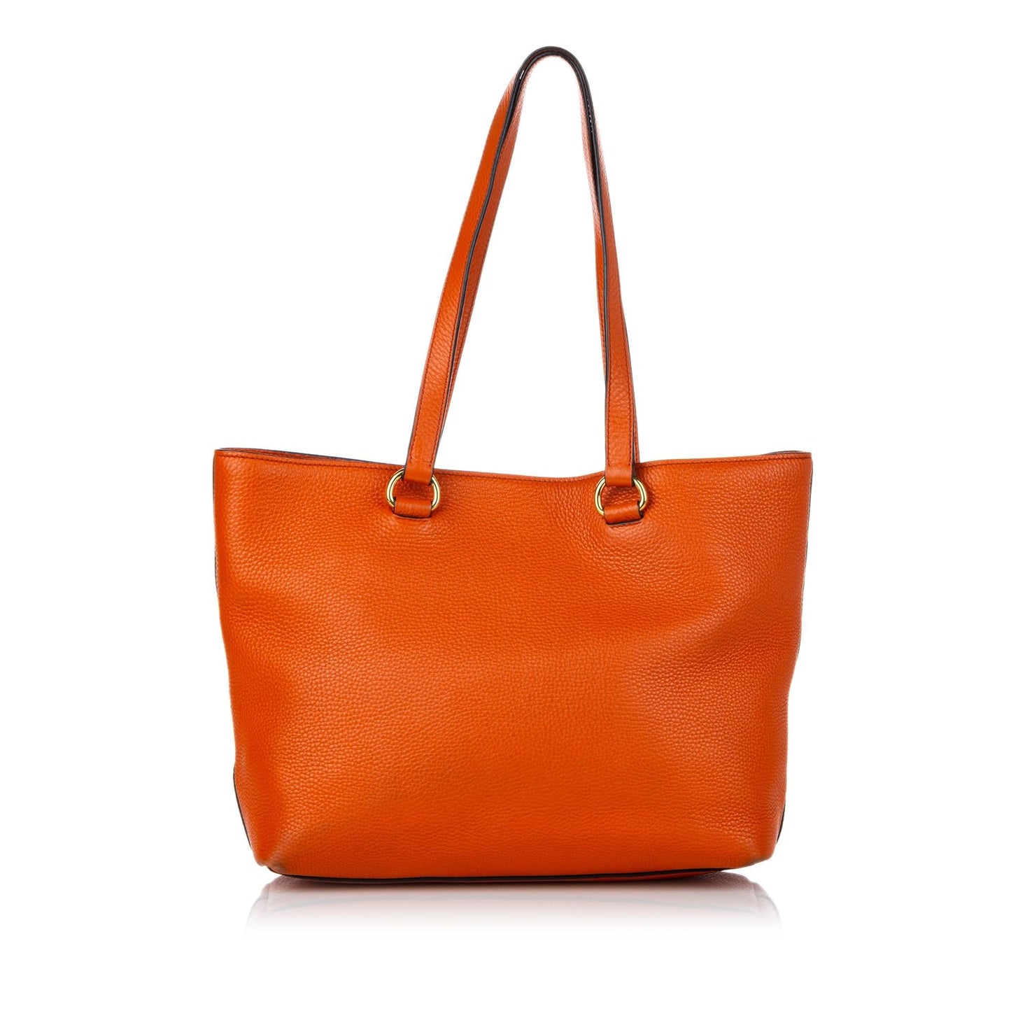 Prada Canapa Vitello Daino Tote Bag (SHG-30276)