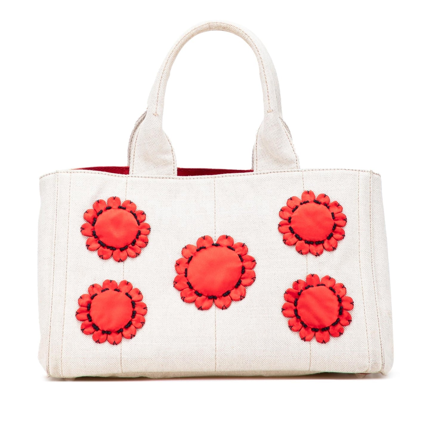 Prada Canvas Canapa Mistolino Tote