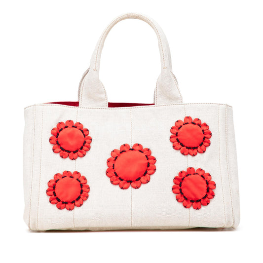 Prada Canvas Canapa Mistolino Tote