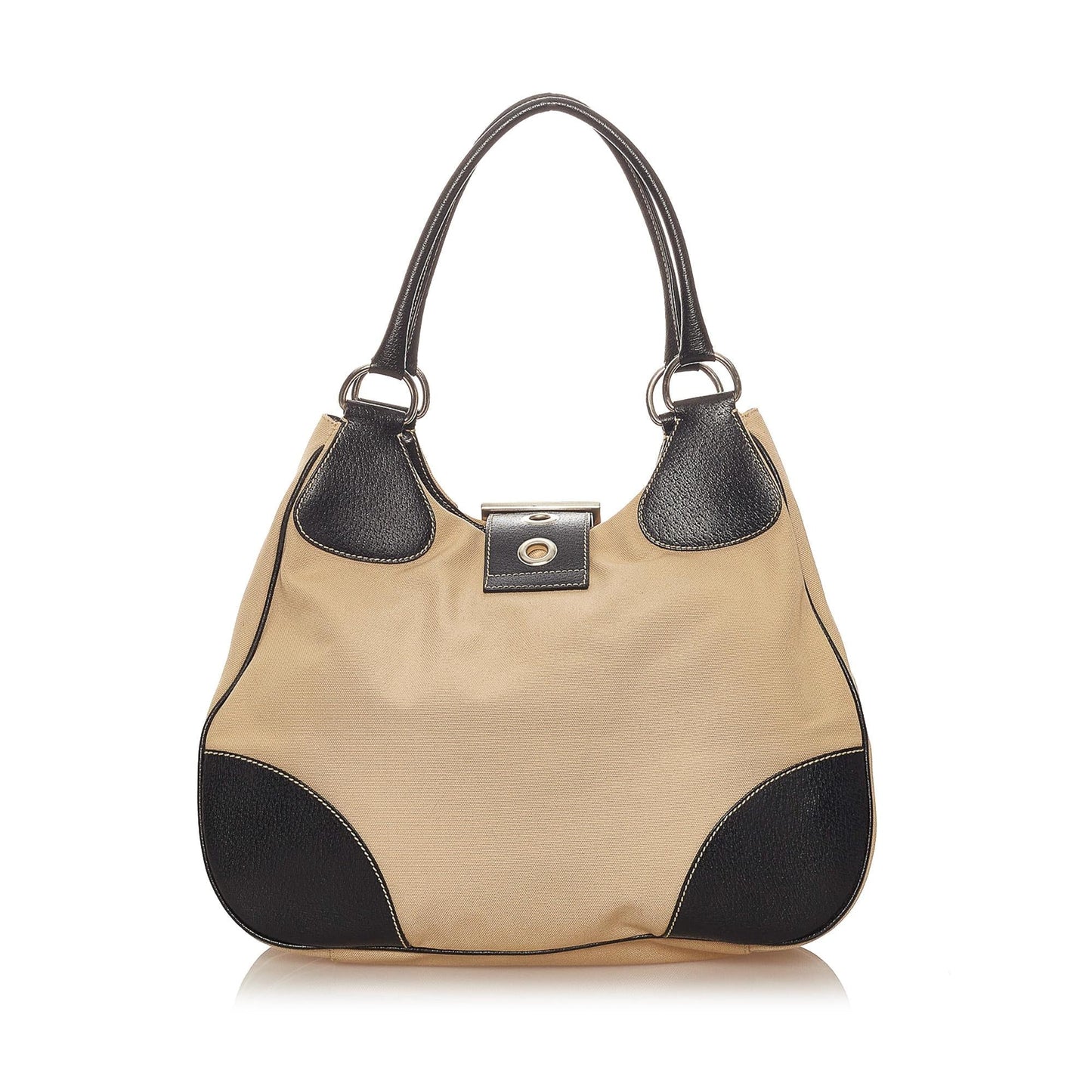 Prada Canvas Shoulder Bag (SHG-33979)