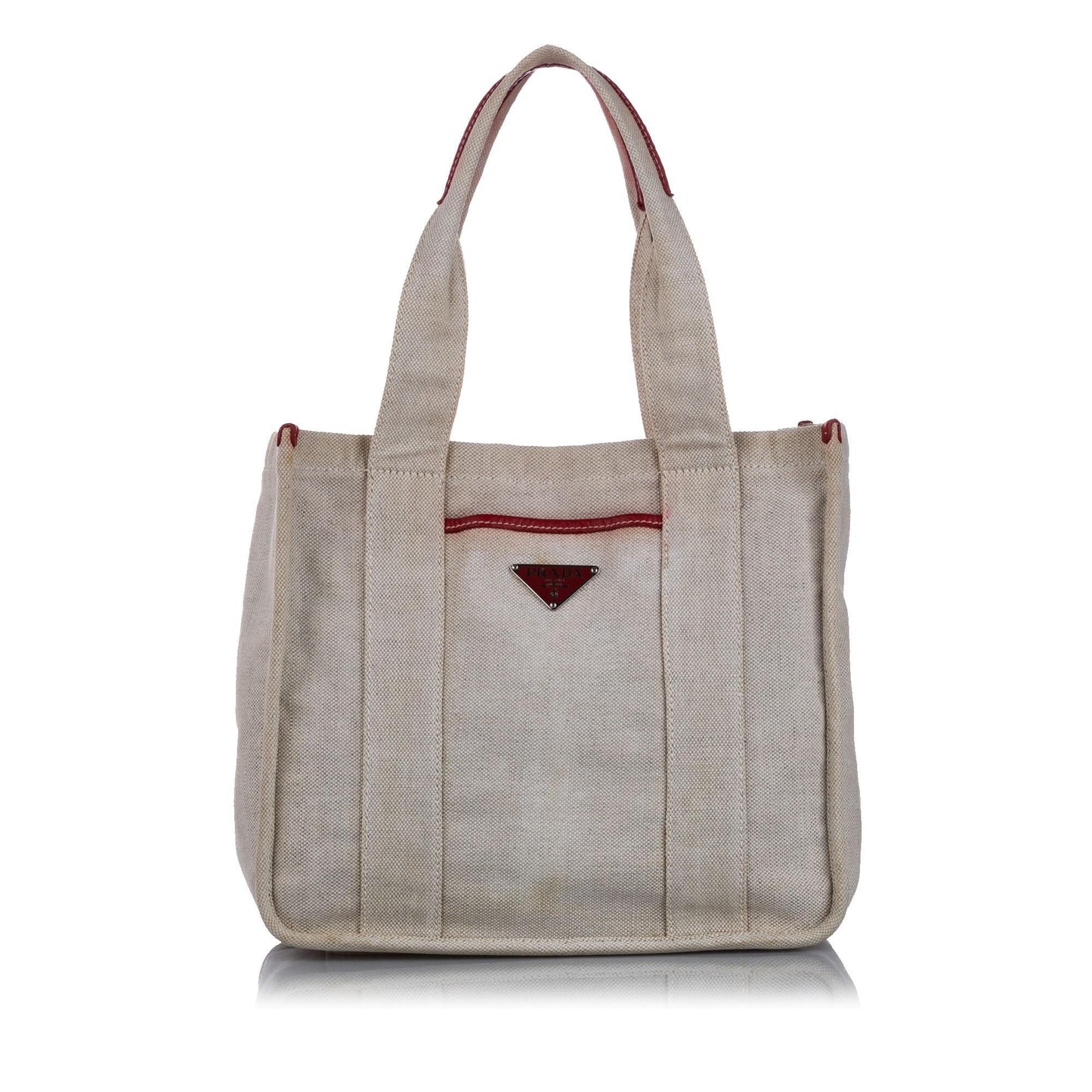 Prada Canvas Tote Bag ( )