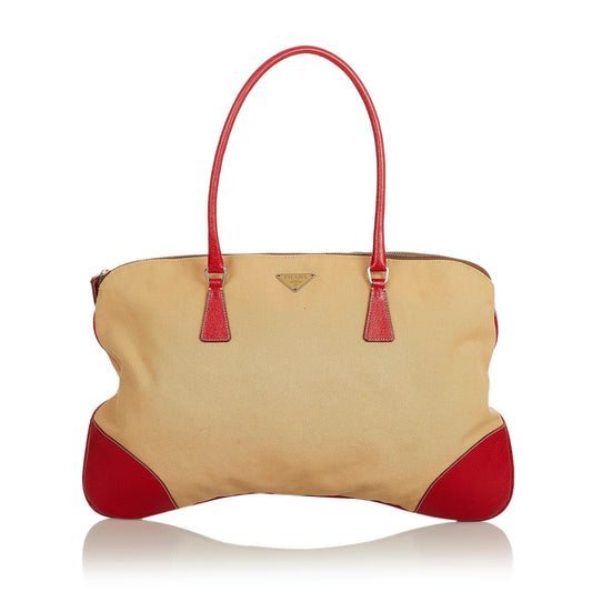 Prada Canvas Tote Bag (SHG-25965)