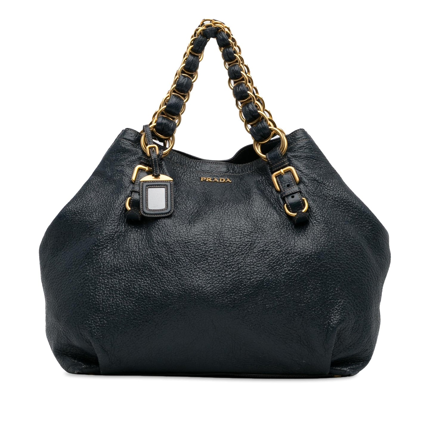 Prada Cervo Lux Chain Tote (SHG-8kccG2)