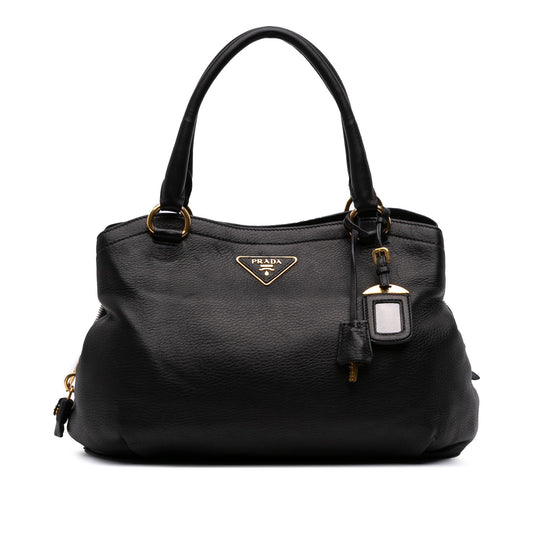 Prada Cervo Zip Tote