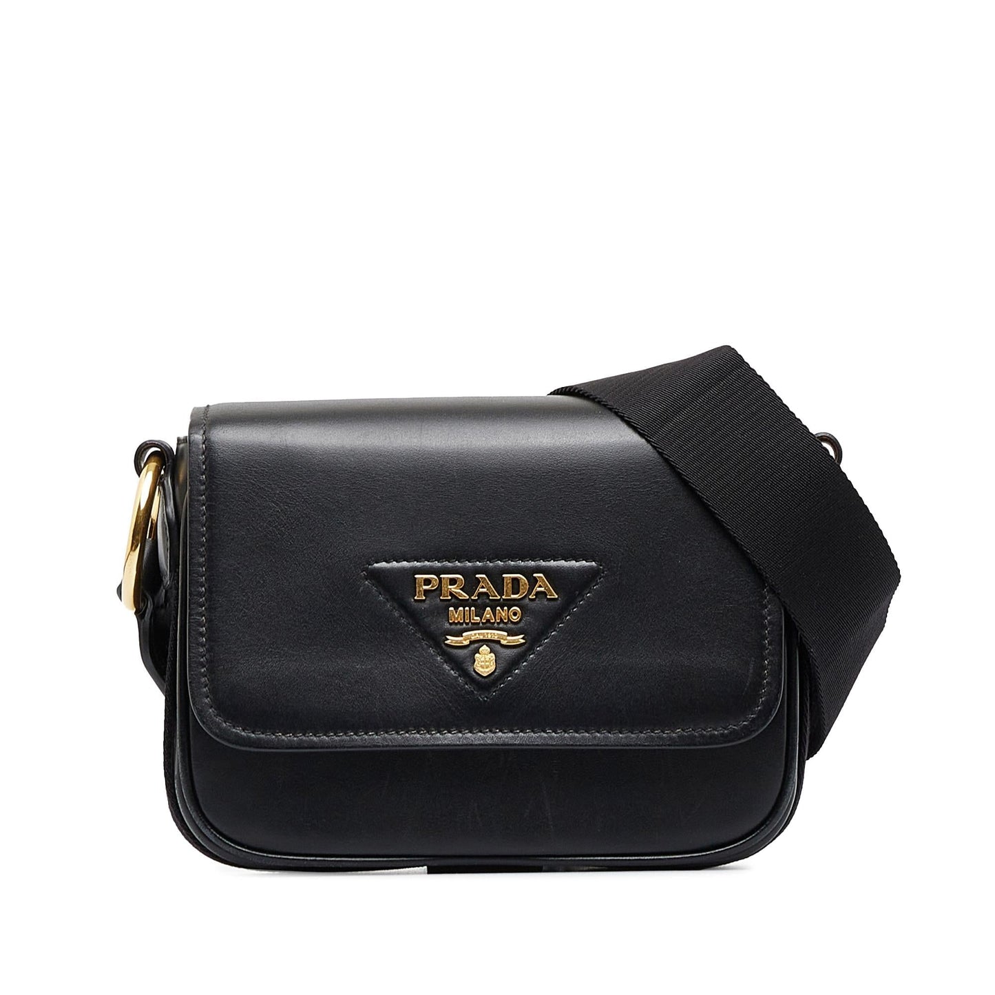 Prada City Calf Identity Flap Crossbody Bag (SHG-STZqGS)