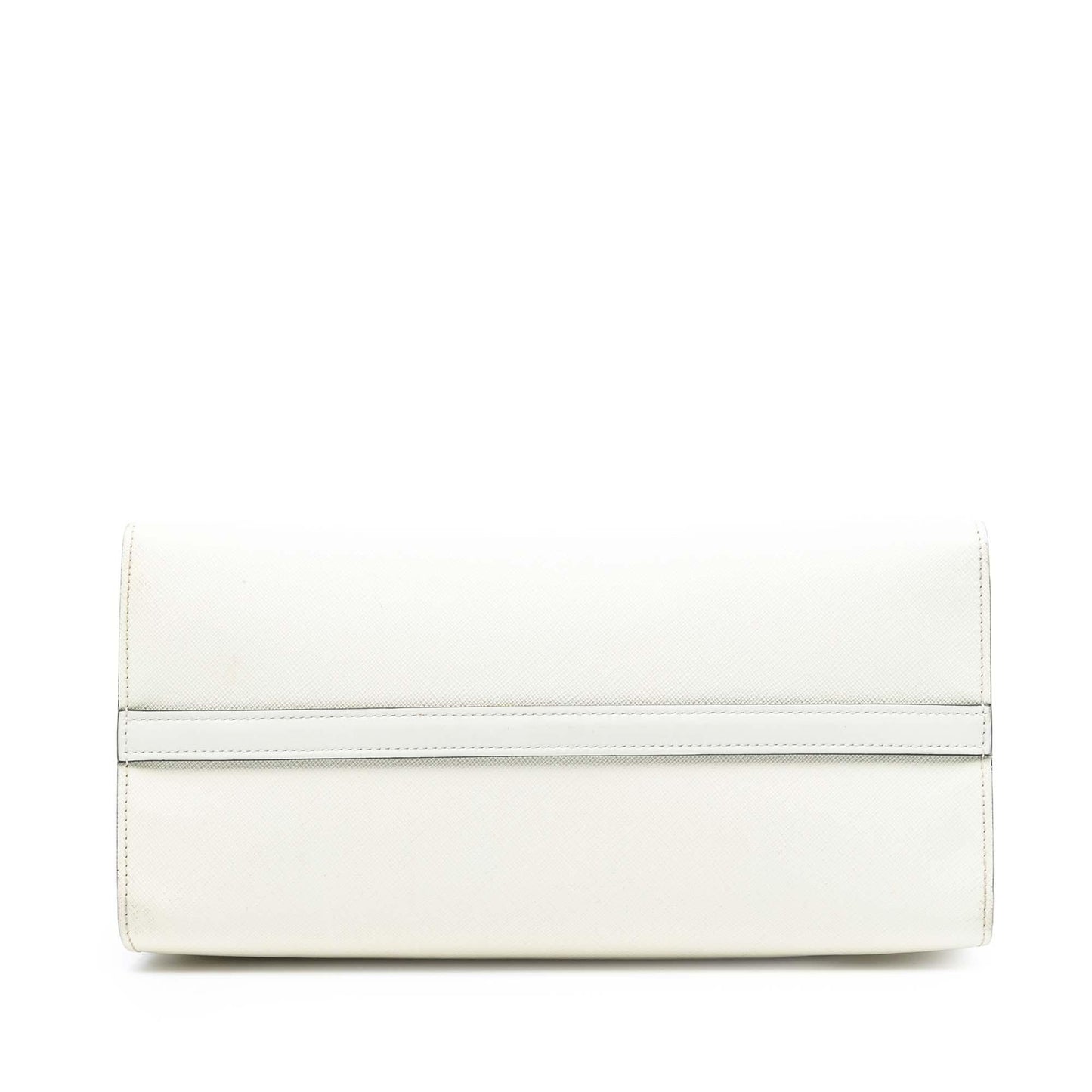 Prada City Calf Trimmed Saffiano Greche Paradigme Bag