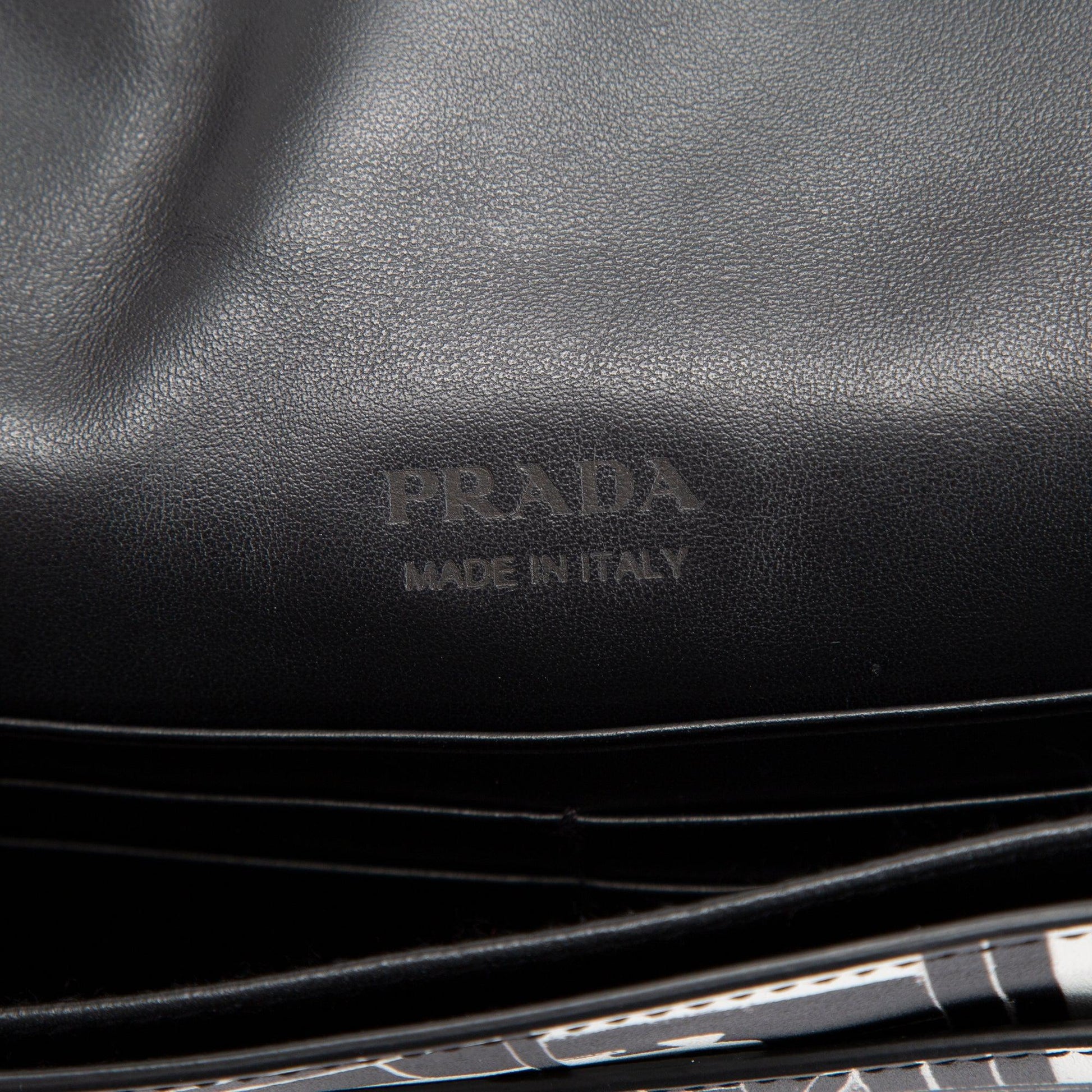 Prada Comic Elektra Wristlet Clutch