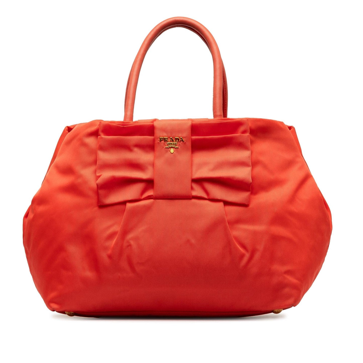 Prada Fiocco Bow Tessuto Tote (SHG-6oNwJf)