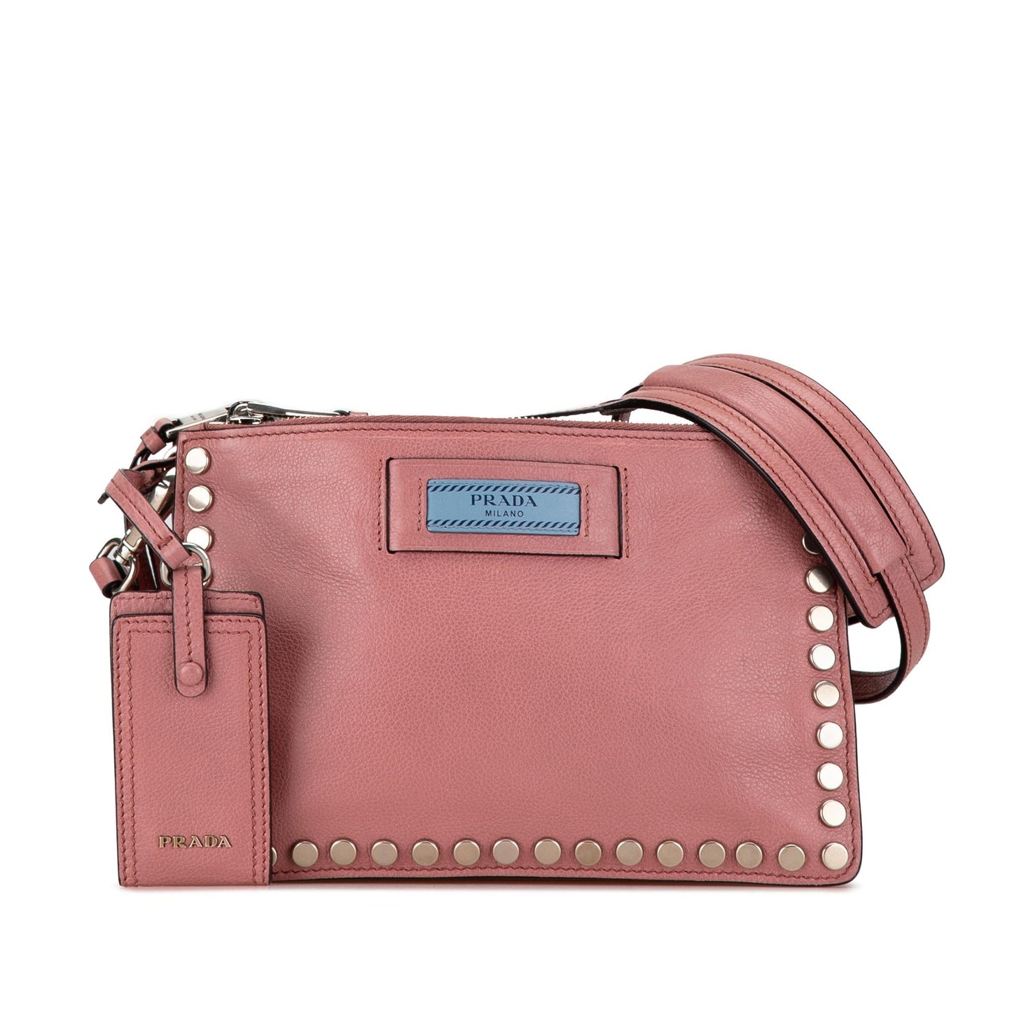 Prada Glace Calf Etiquette Crossbody (SHG-TJ7X7S)