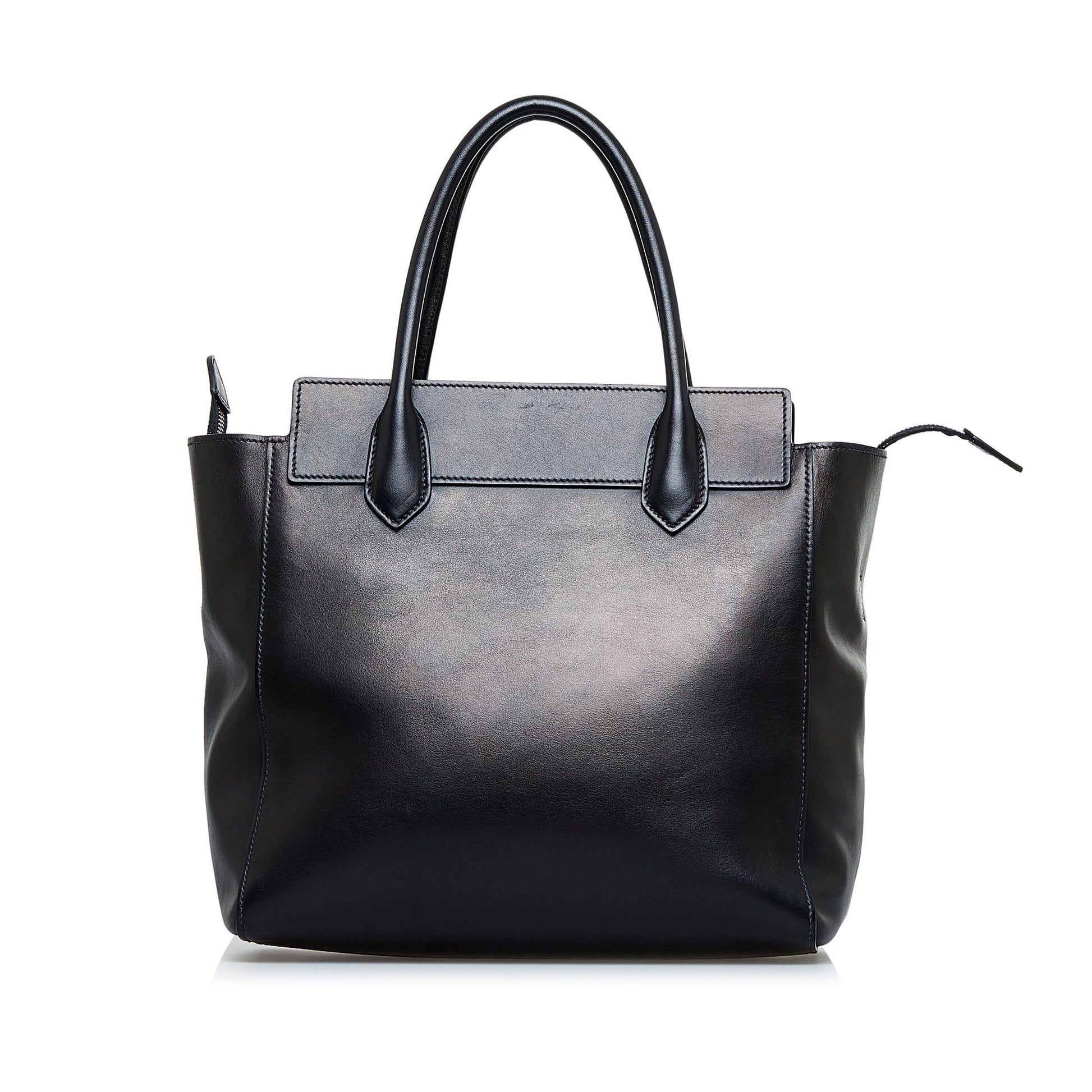 Prada Glace Calf Etiquette (SHG-RfOyU9) Luxury Handbag