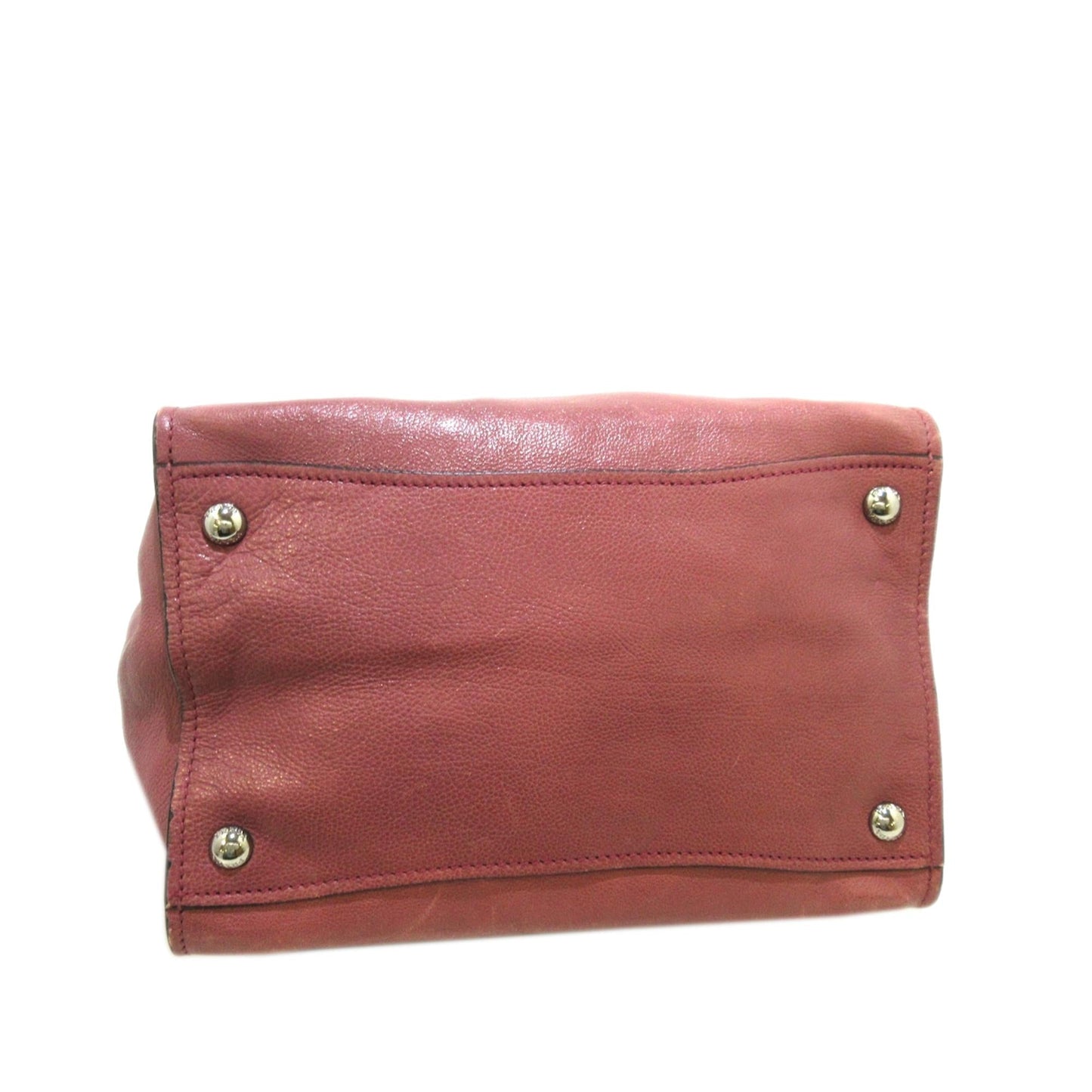 Prada Glace Calf Twin Pocket Leather Handbag (SHG-36564)