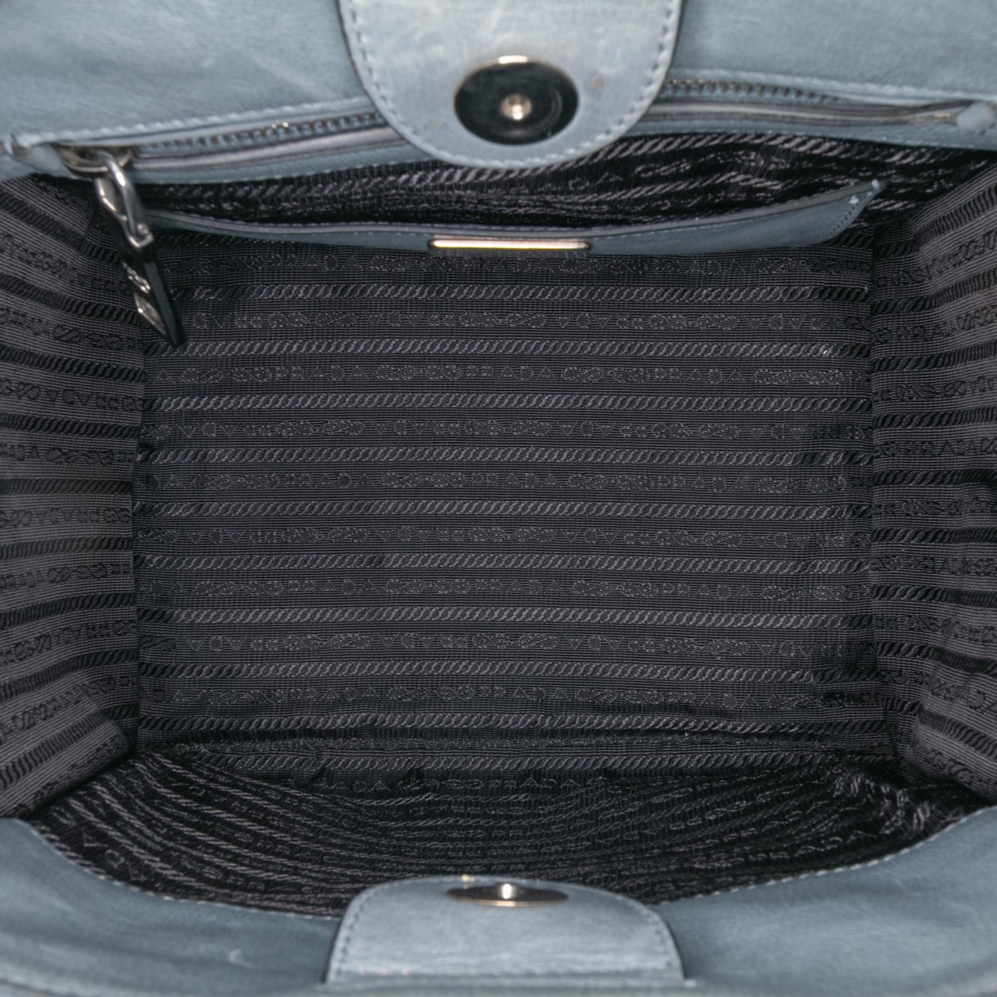 Prada Glace Calf Twin Pocket Satchel