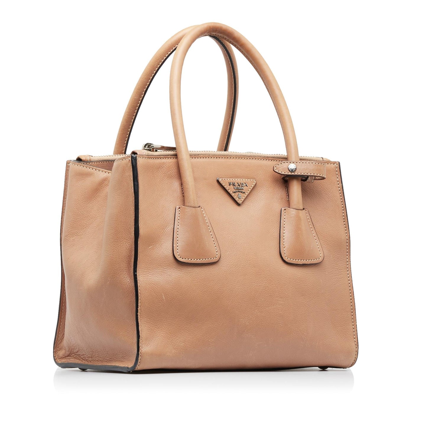 Prada Glace Calf Twin Pocket (SHG- ) Luxury Handbag