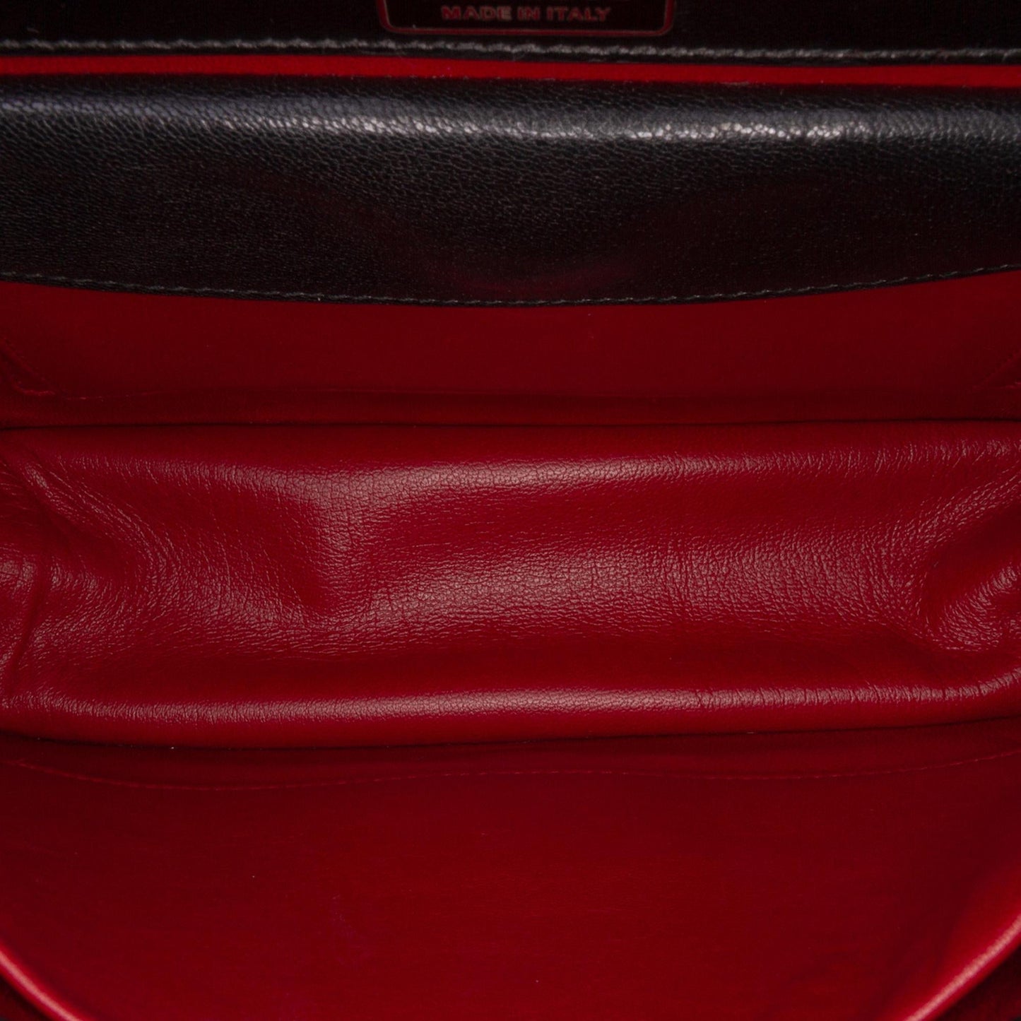 Prada Goatskin Woven Madras Crossbody