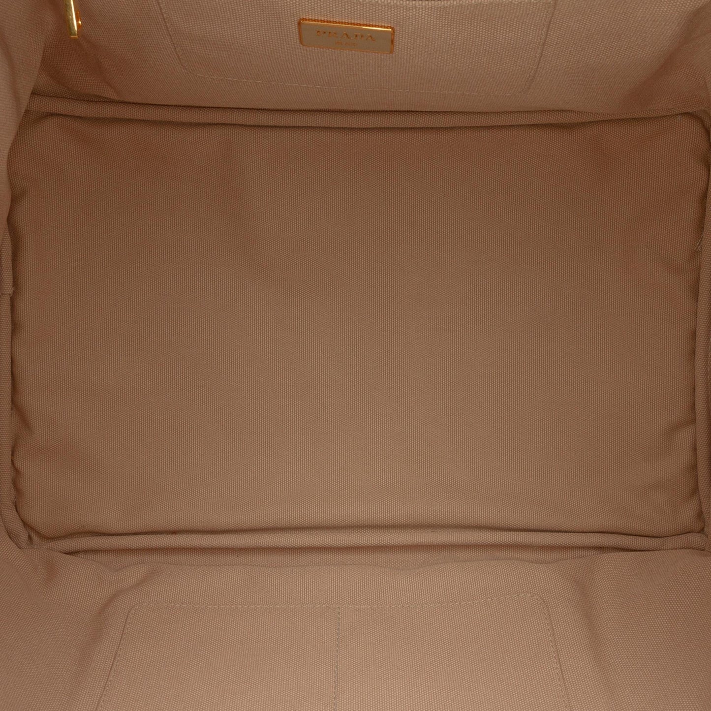Prada Large Canvas Canapa Bijoux Satchel