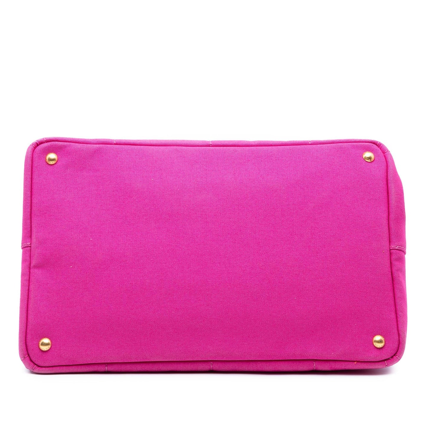 Prada Large Canvas Canapa Logo Satchel