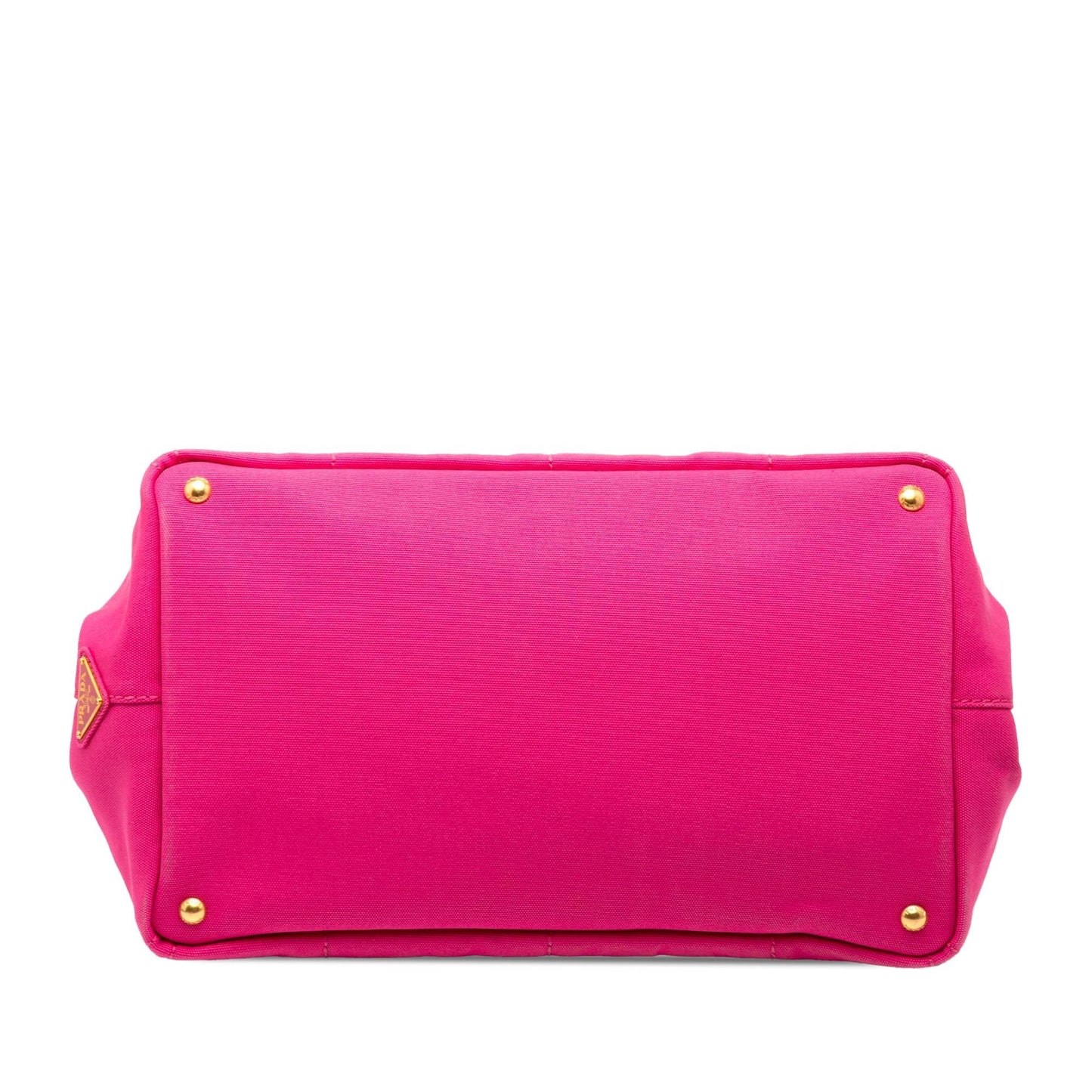 Prada Large Canvas Canapa Logo Satchel