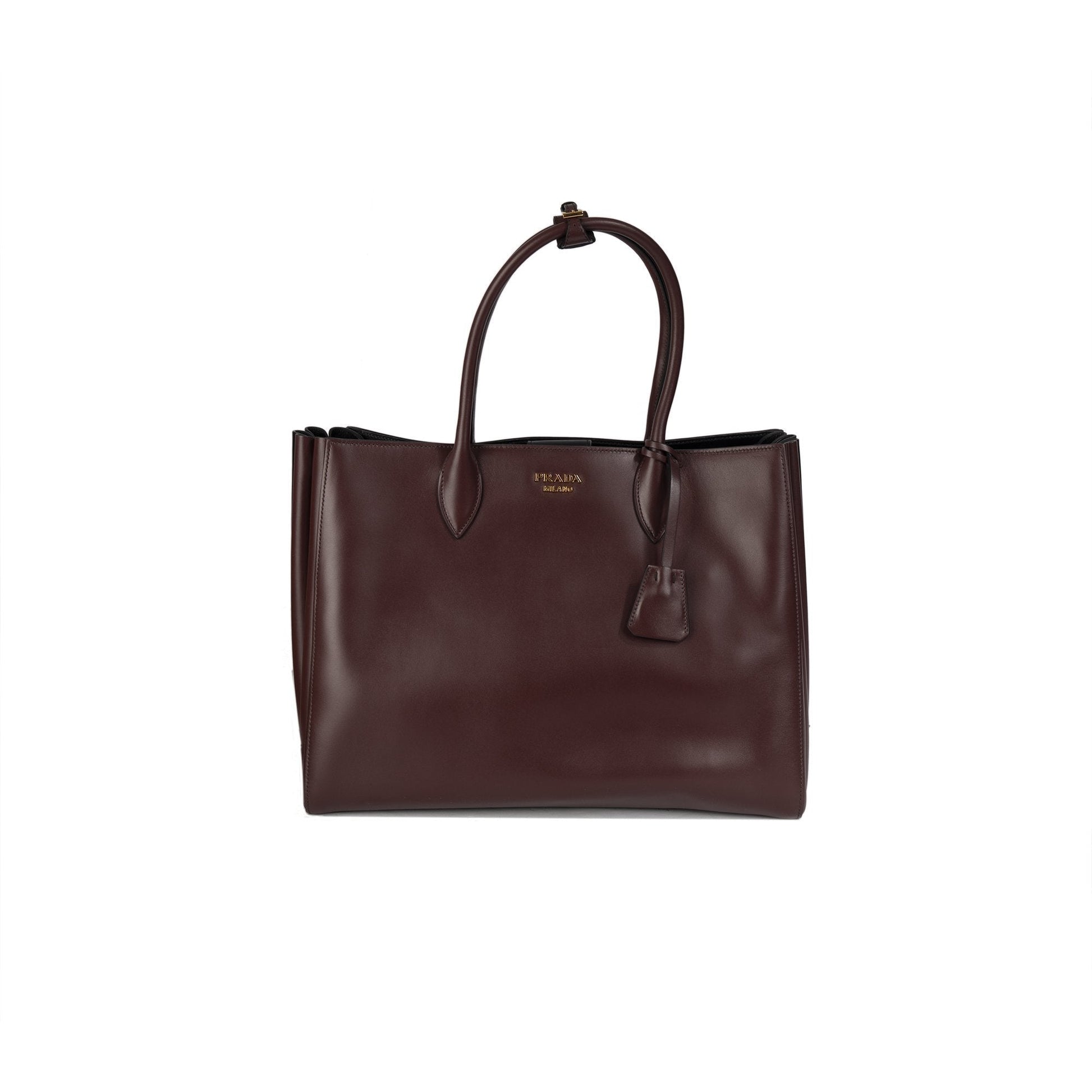 Prada Large City Calf Bibliotheque Tote