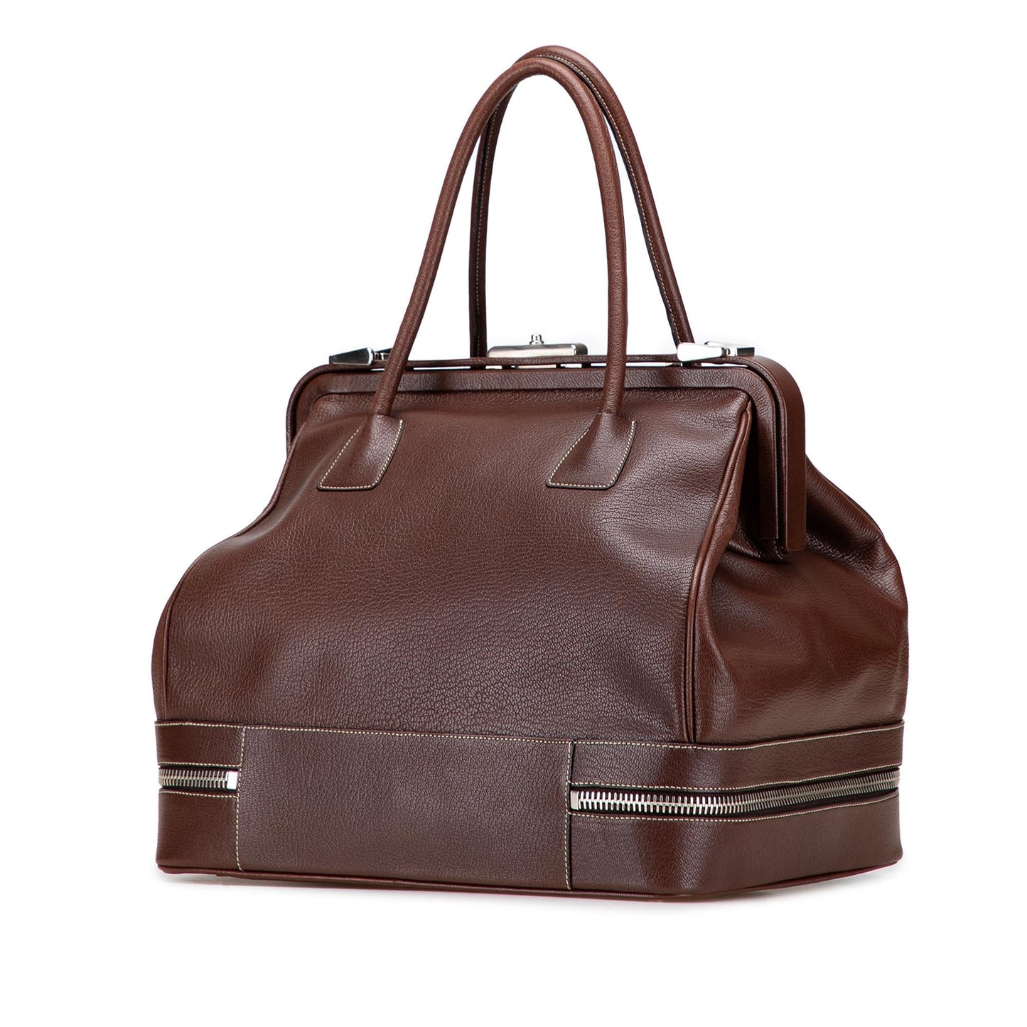 Prada Large Goatskin Frame Bag