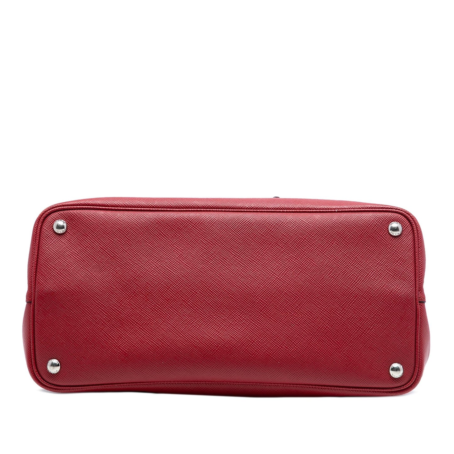 Prada Large Saffiano Cuir Double Satchel