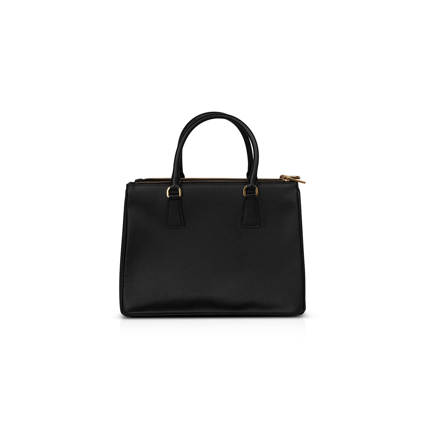 Prada Large Saffiano Double Zip Galleria Tote