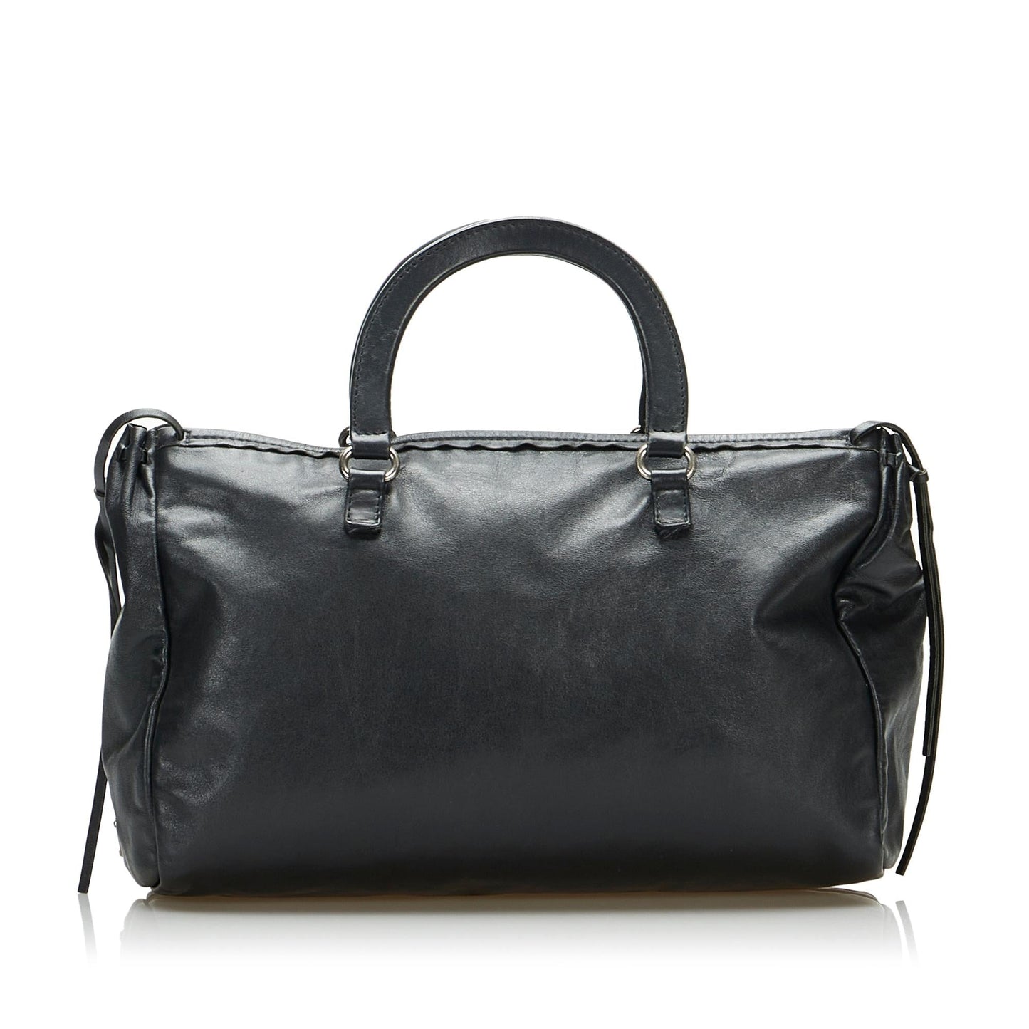 Prada Leather Boston Bag (SHG-TRKppp)