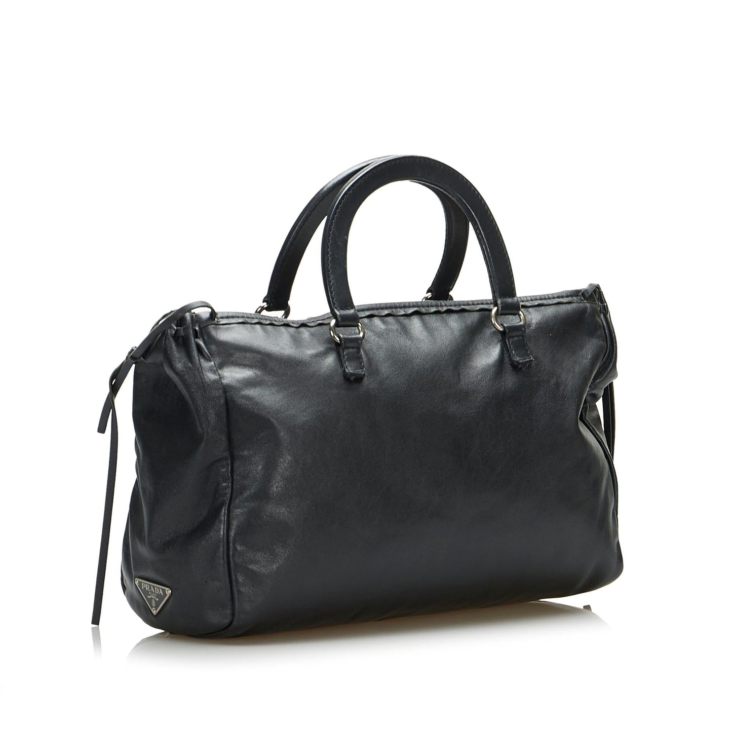 Prada Leather Boston Bag (SHG-TRKppp)