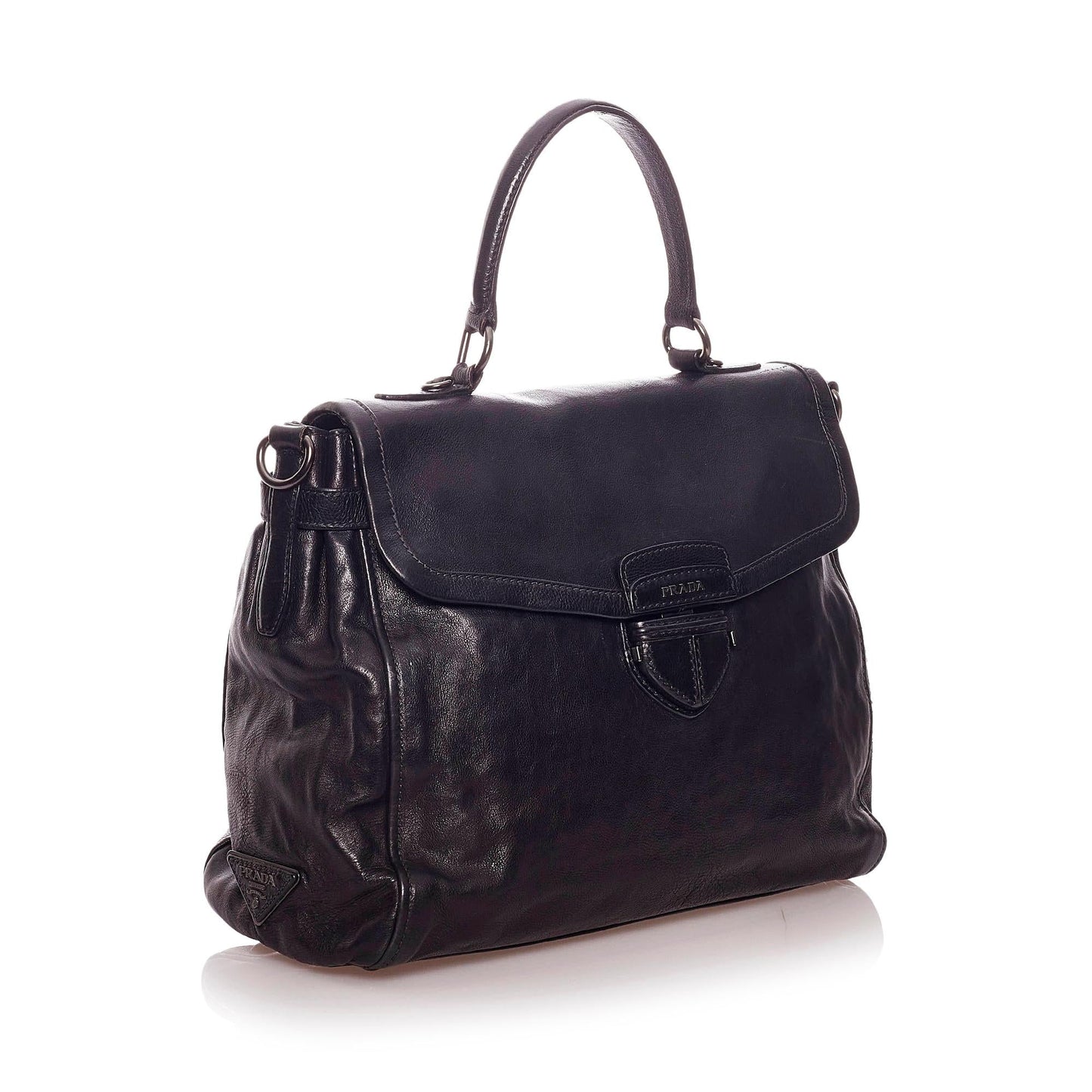 Prada Leather Business Bag (SHG-29241)