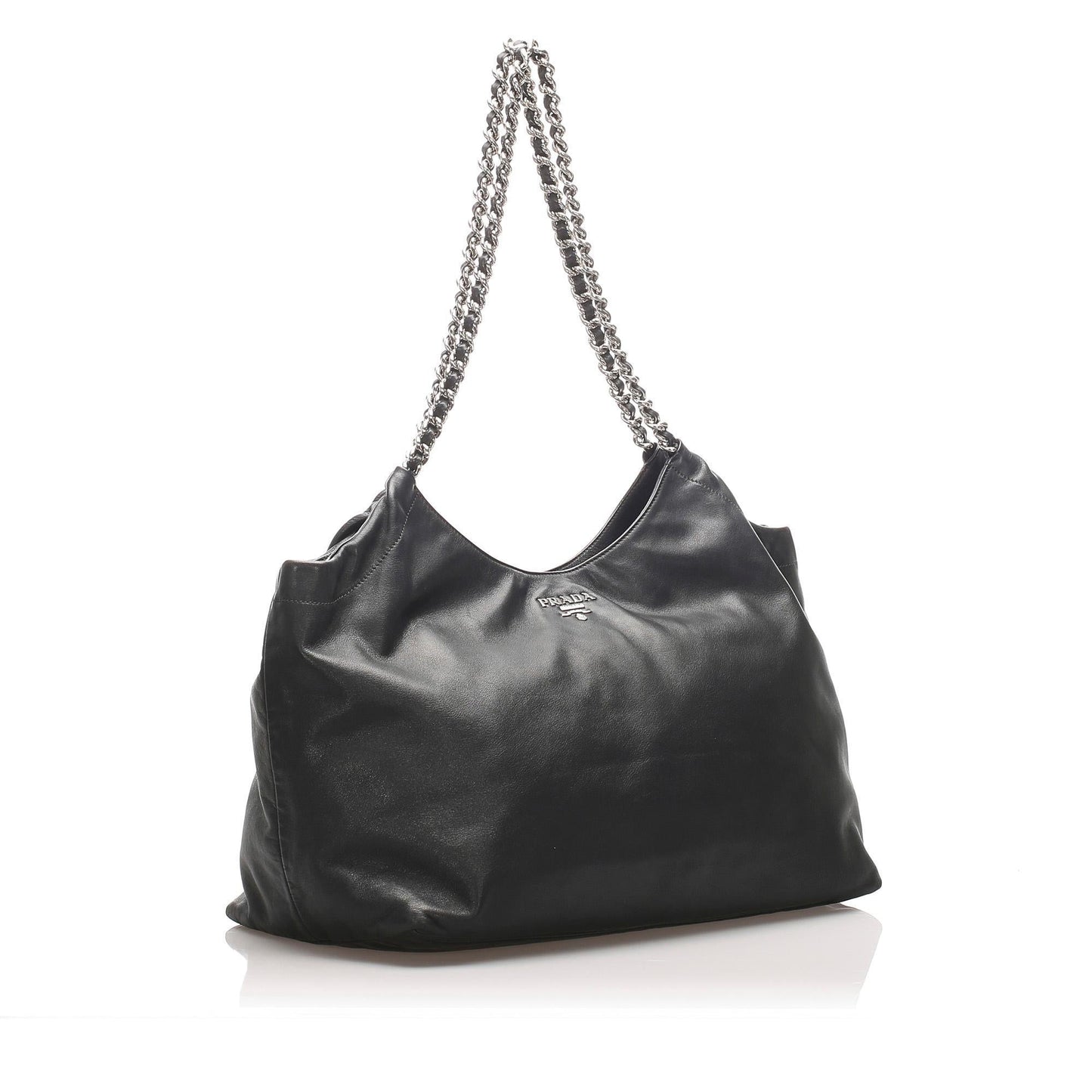 Prada Leather Chain Tote ( )