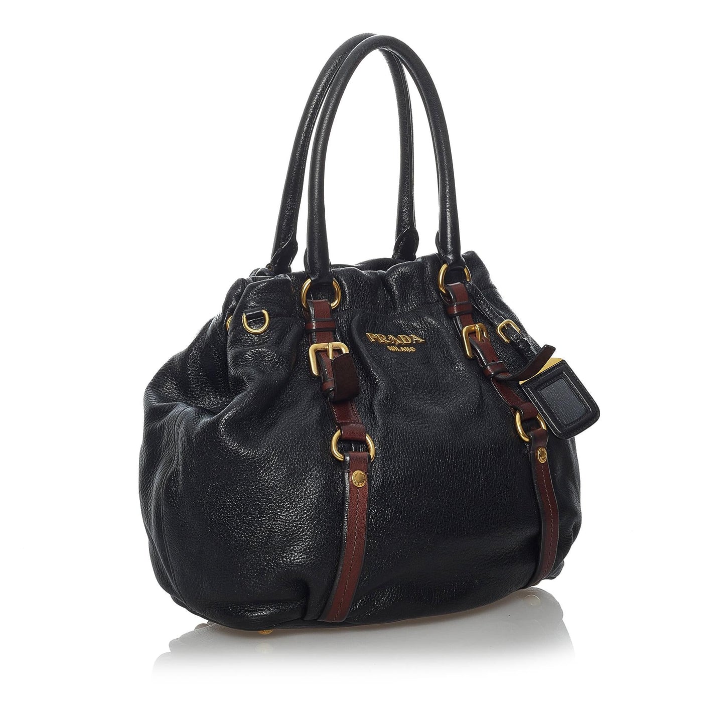 Prada Leather Satchel (SHG-29446)