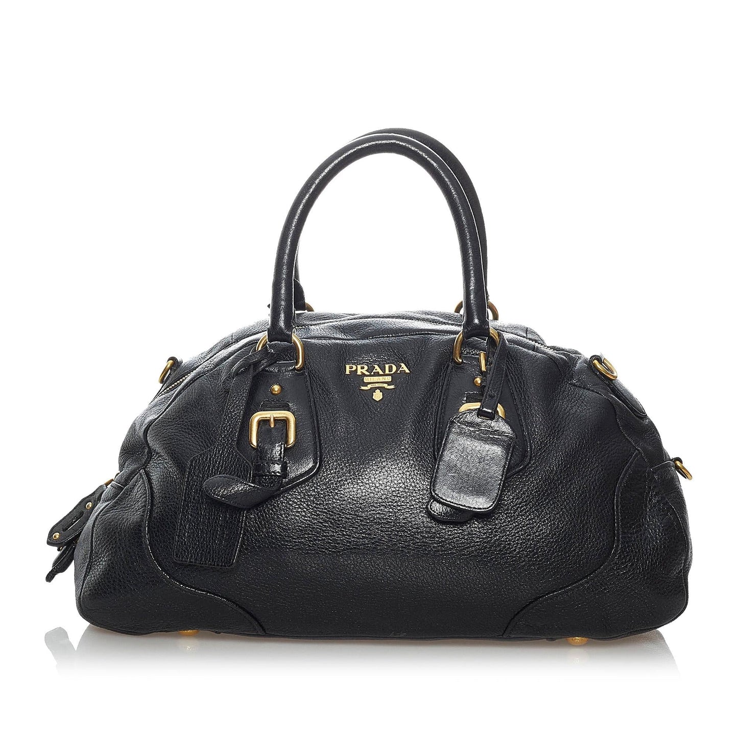 Prada Leather Satchel (SHG-29730)