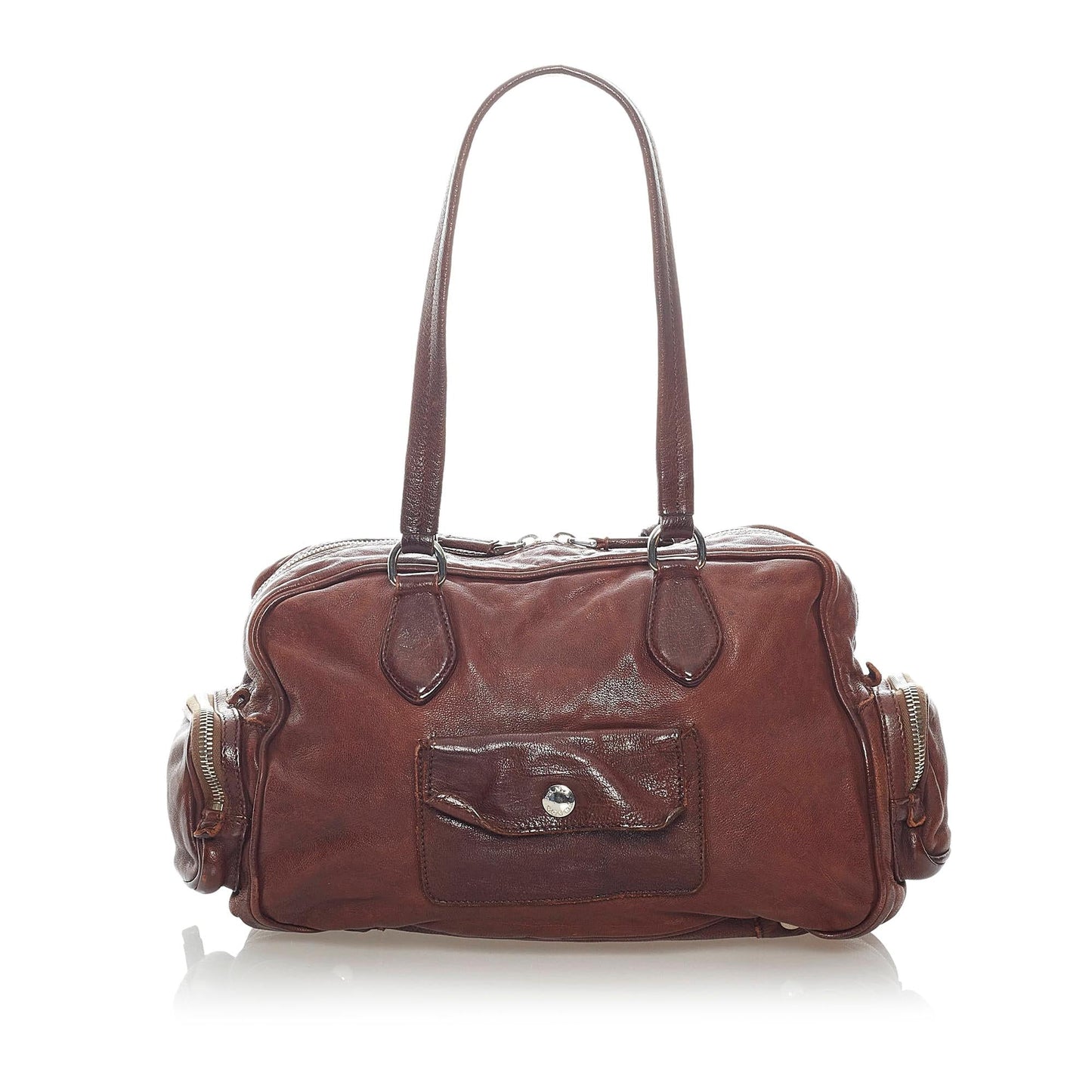 Prada Leather Shoulder Bag (SHG-32794)