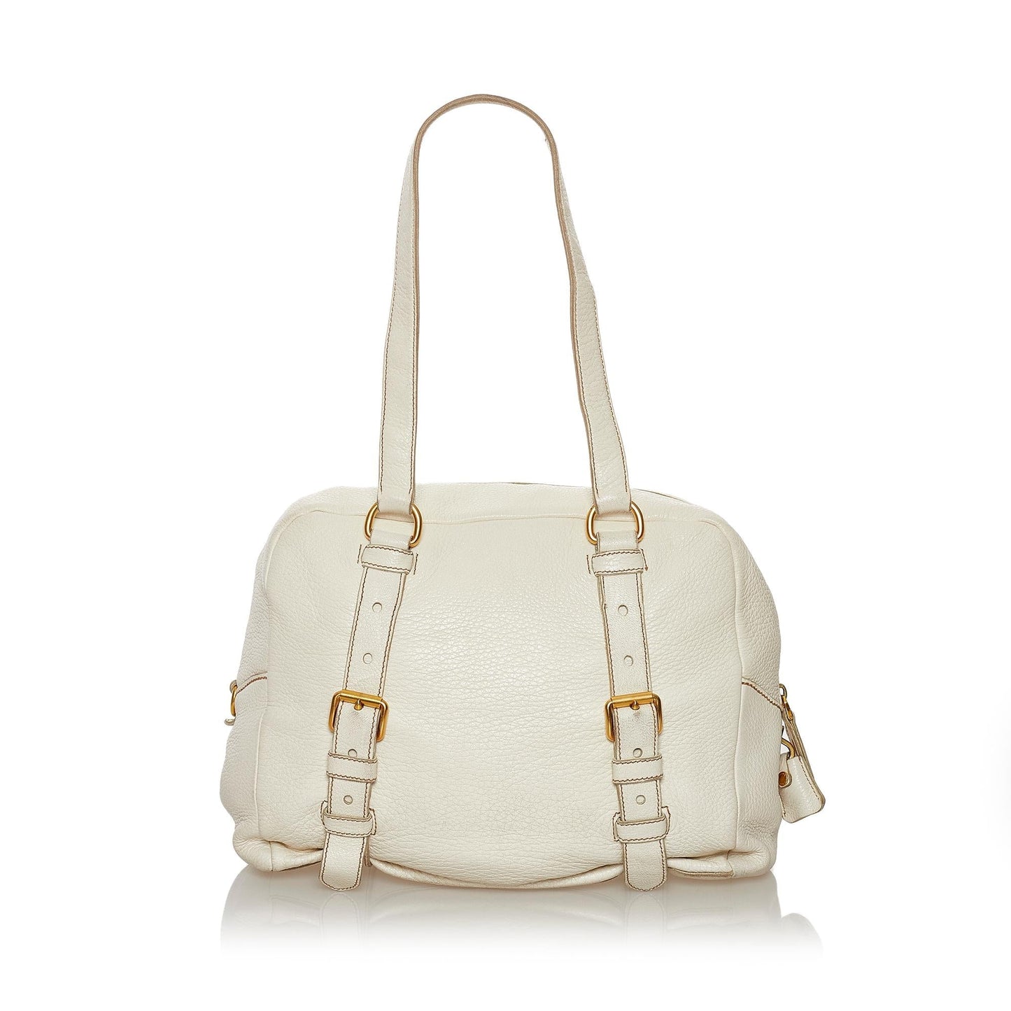 Prada Leather Shoulder Bag (SHG-33686)