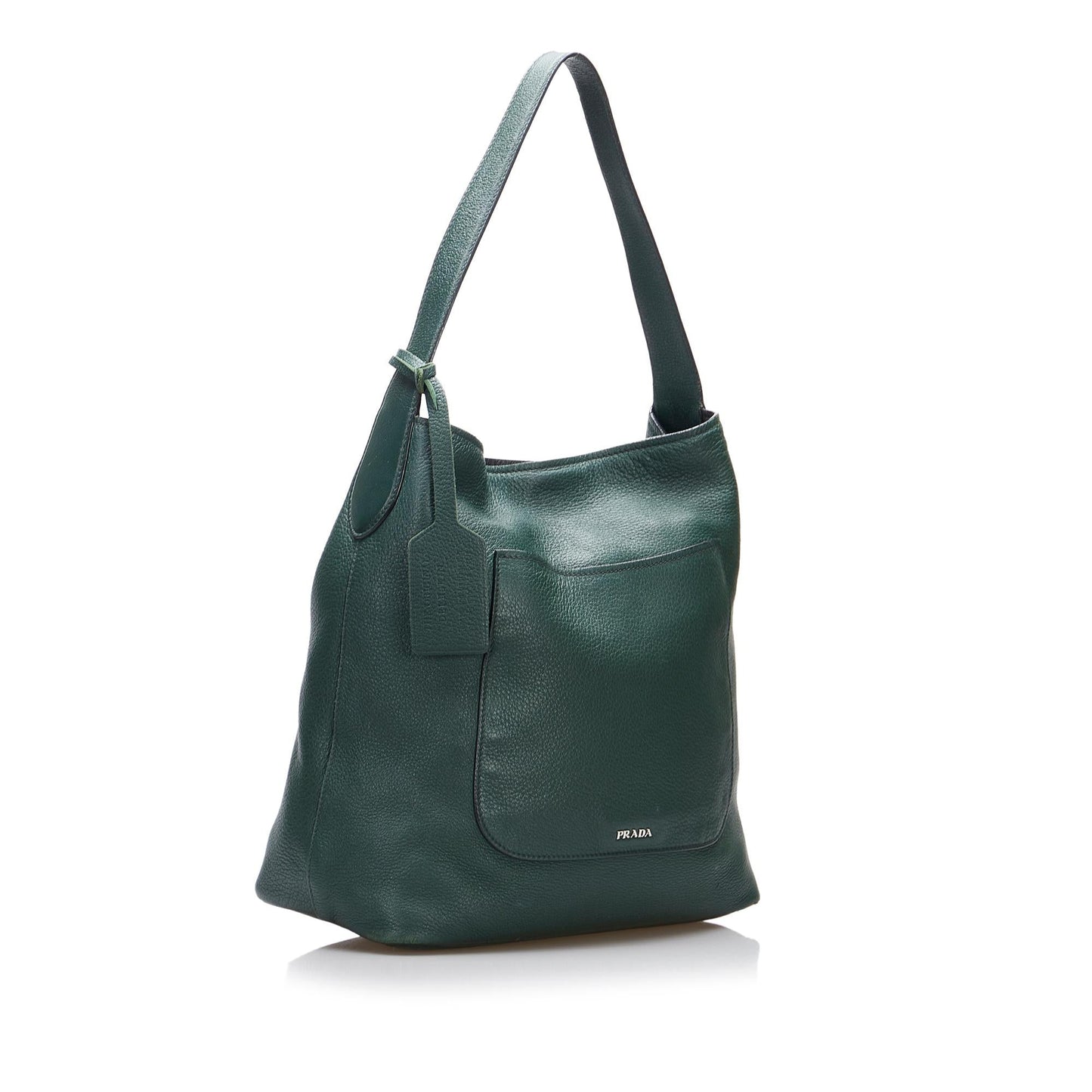 Prada Leather Shoulder Bag (SHG-zTqKtv)