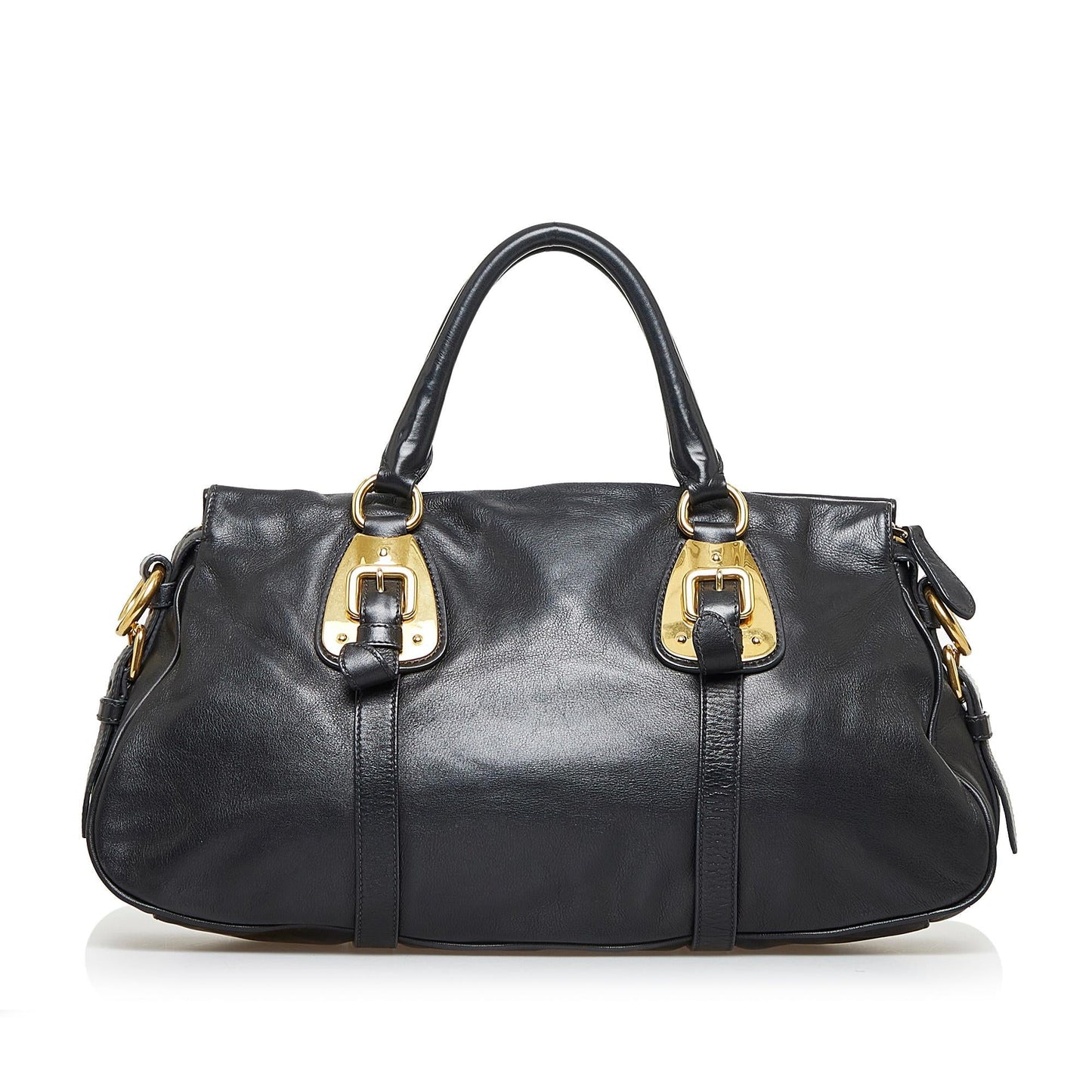 Prada Leather Tote Bag (SHG-D4pUnz)