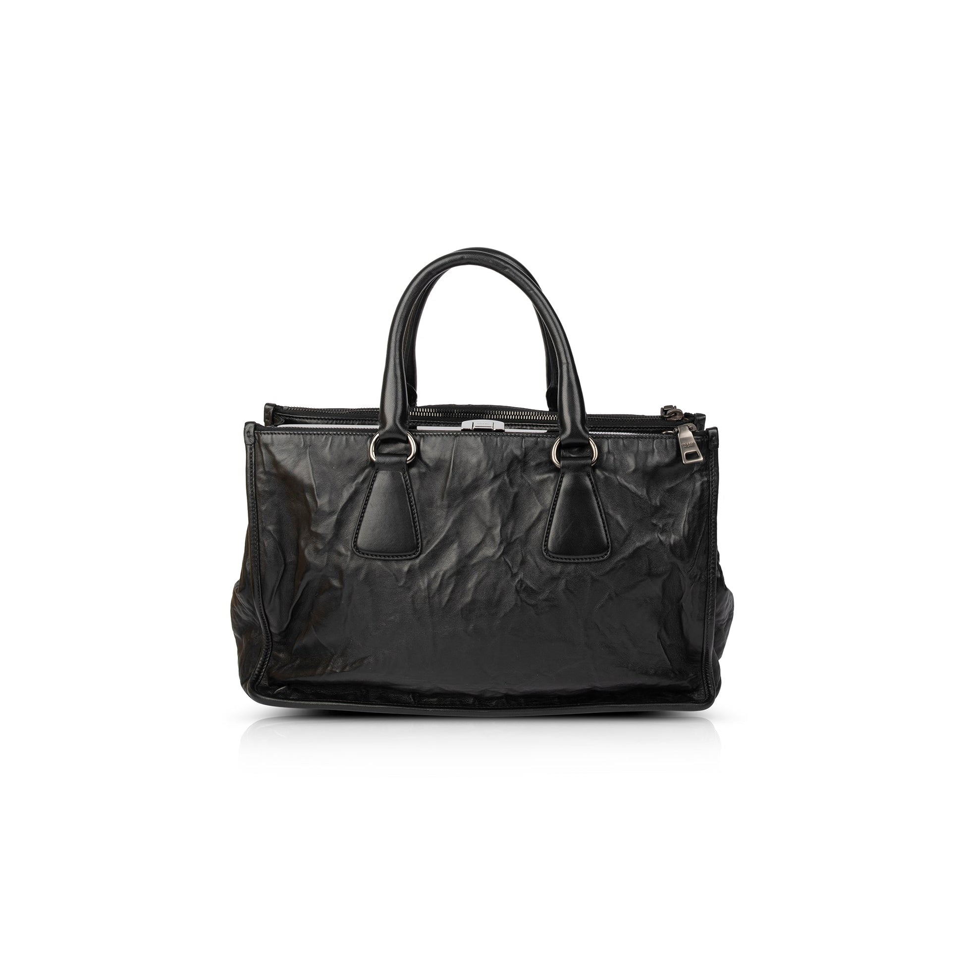 Prada Medium Nappa Antique Leather Tote