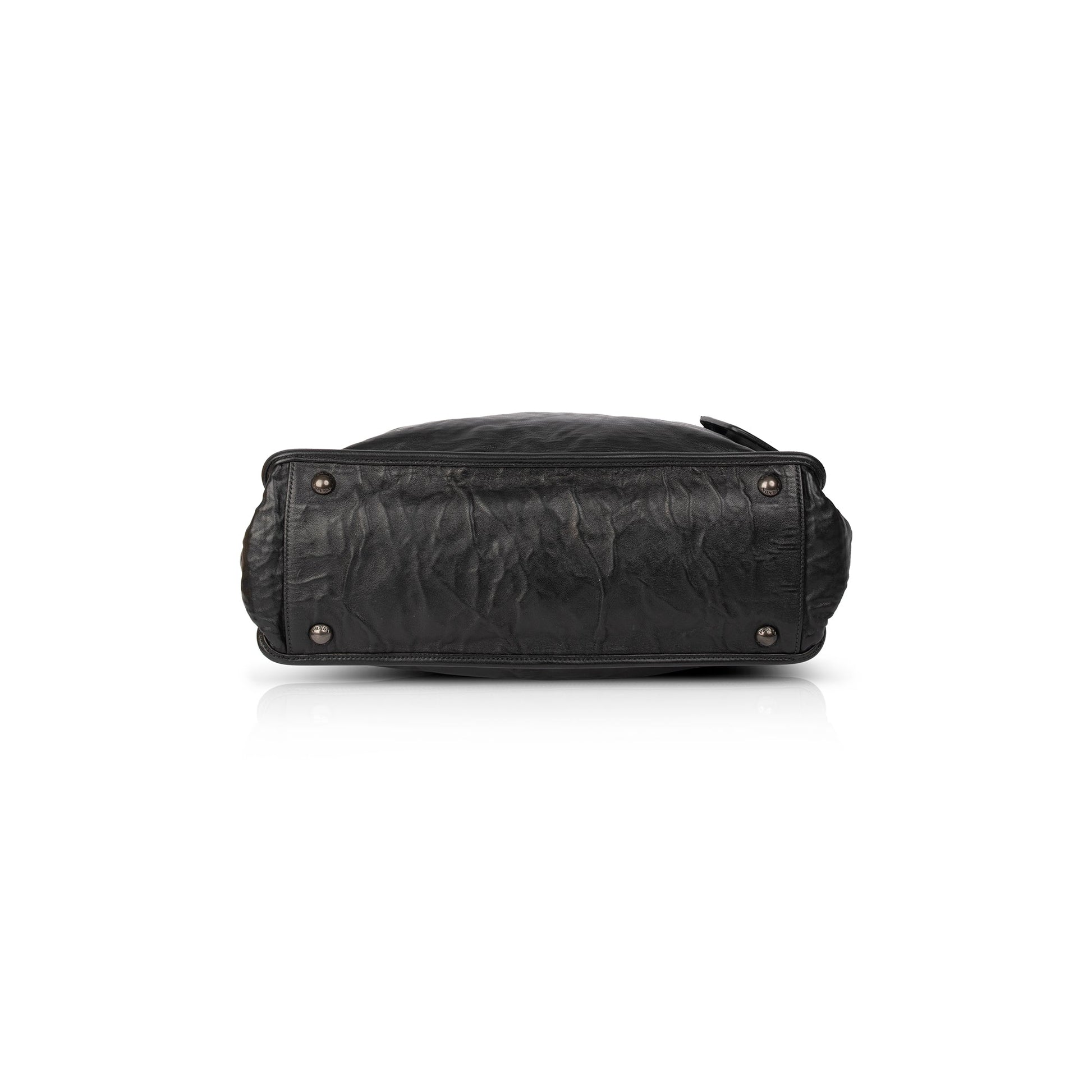 Prada Medium Nappa Antique Leather Tote