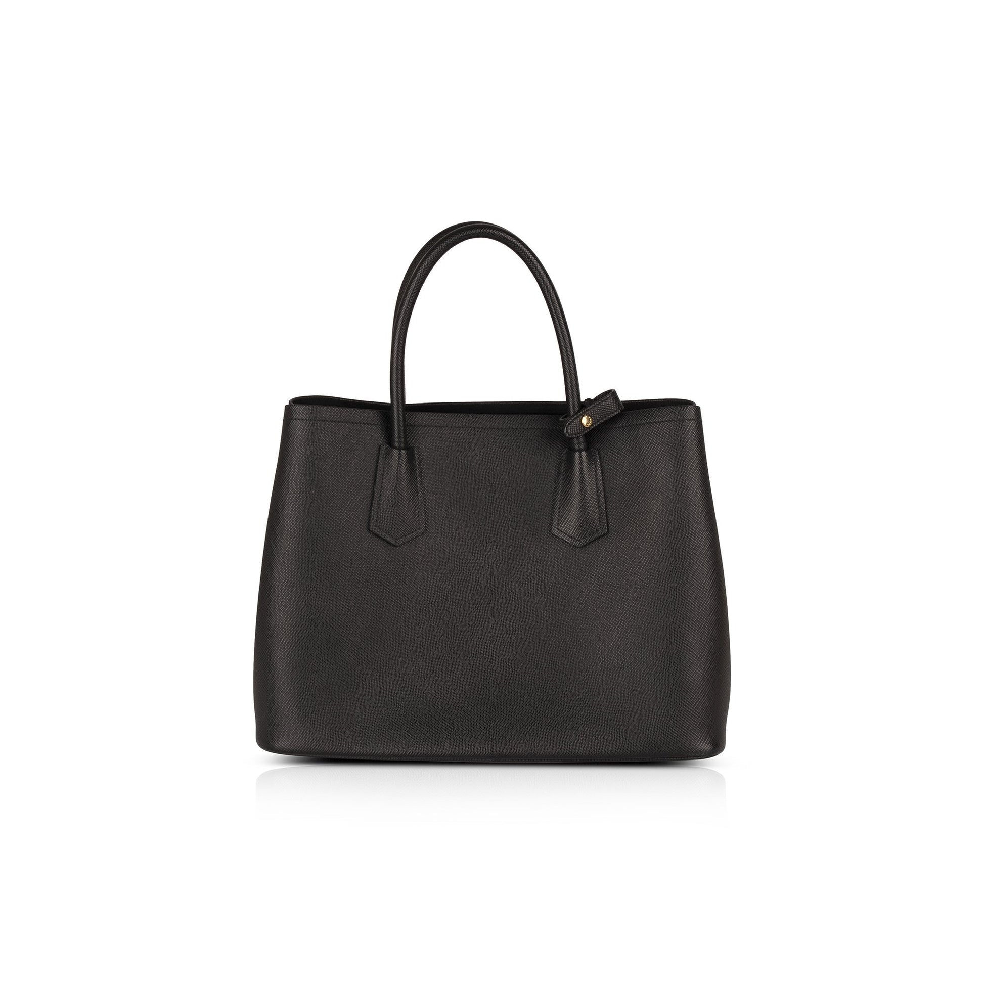 Prada Medium Saffiano Cuir Double Tote