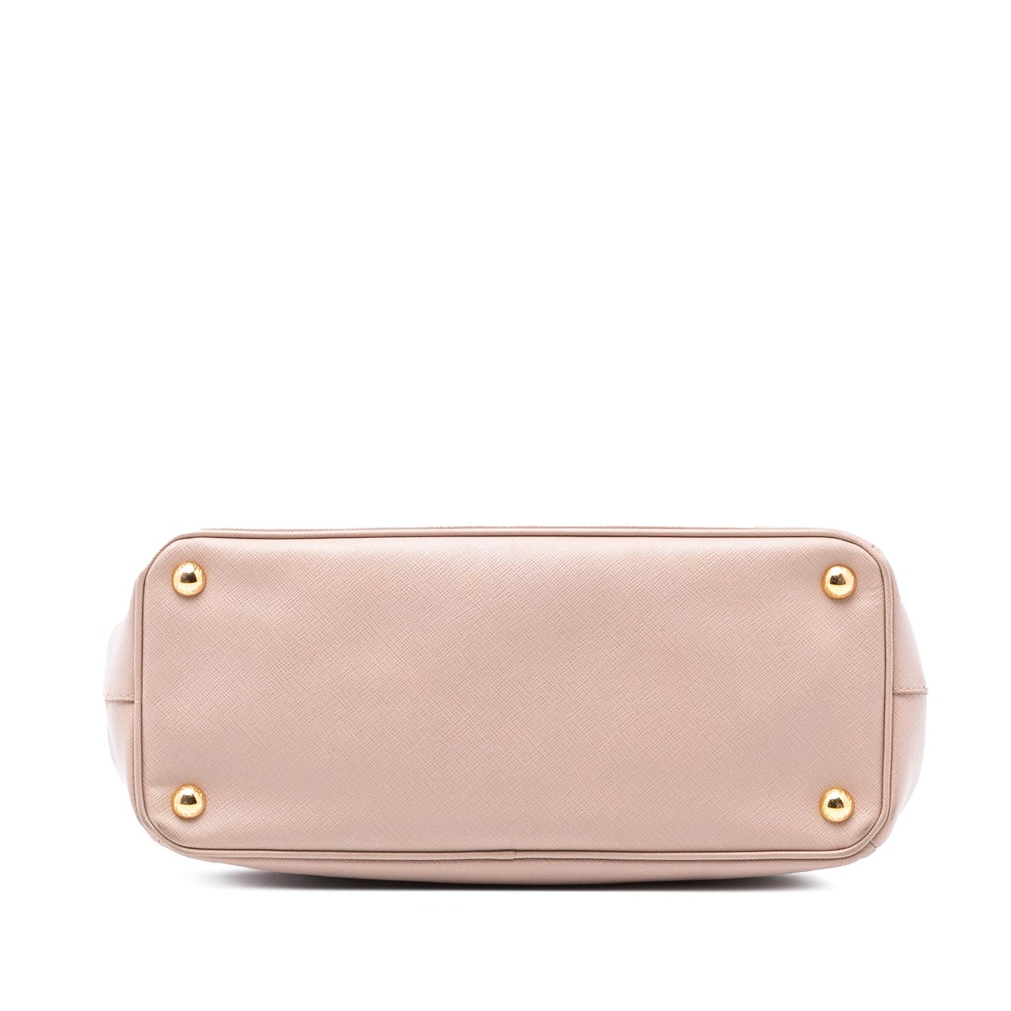 Prada Medium Saffiano Lux Galleria Double Zip Satchel