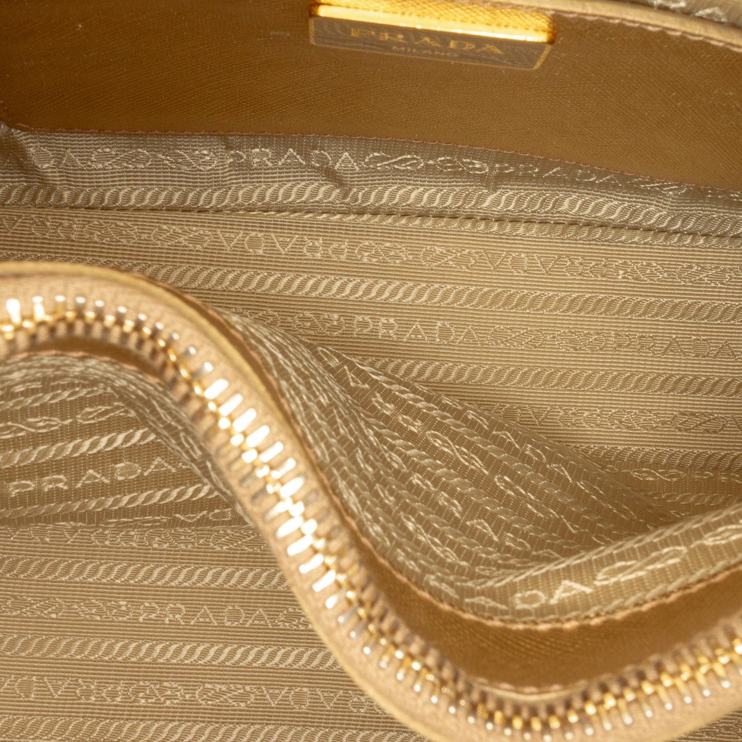 Prada Medium Saffiano Lux Open Promenade Satchel