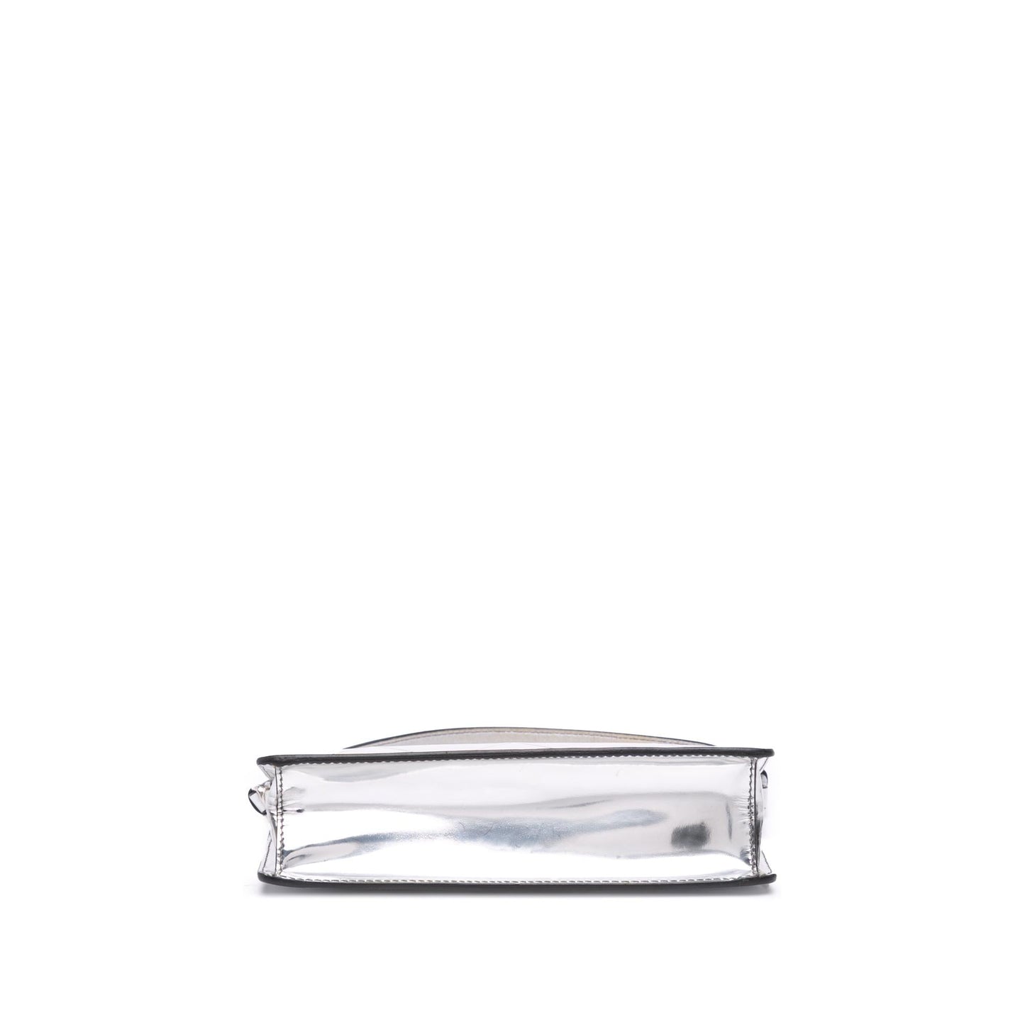 Prada Mini Metallic Spazzolato Tria Shoulder Bag