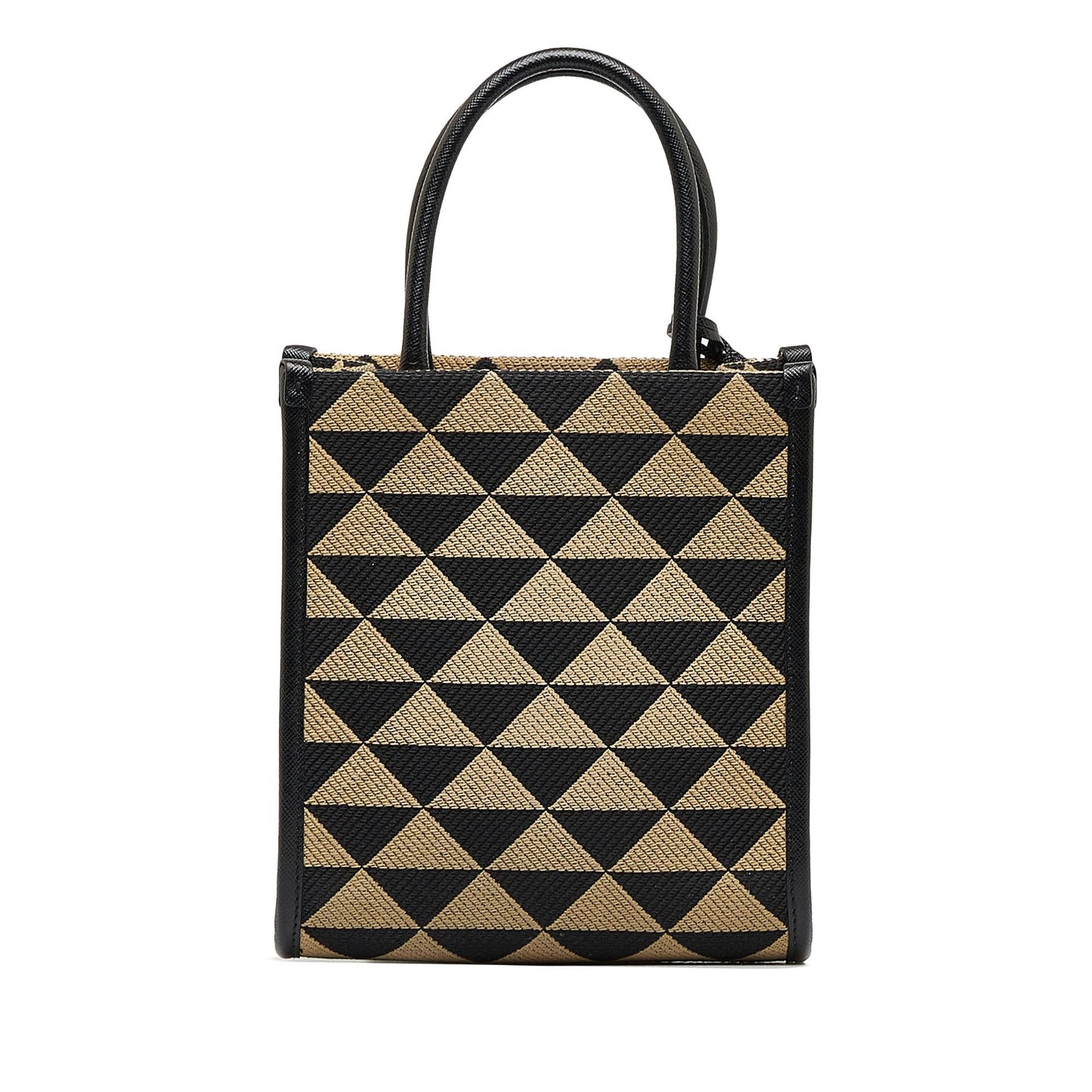 Prada Mini Symbole Triangolo Tote (SHG-3OB7VR)