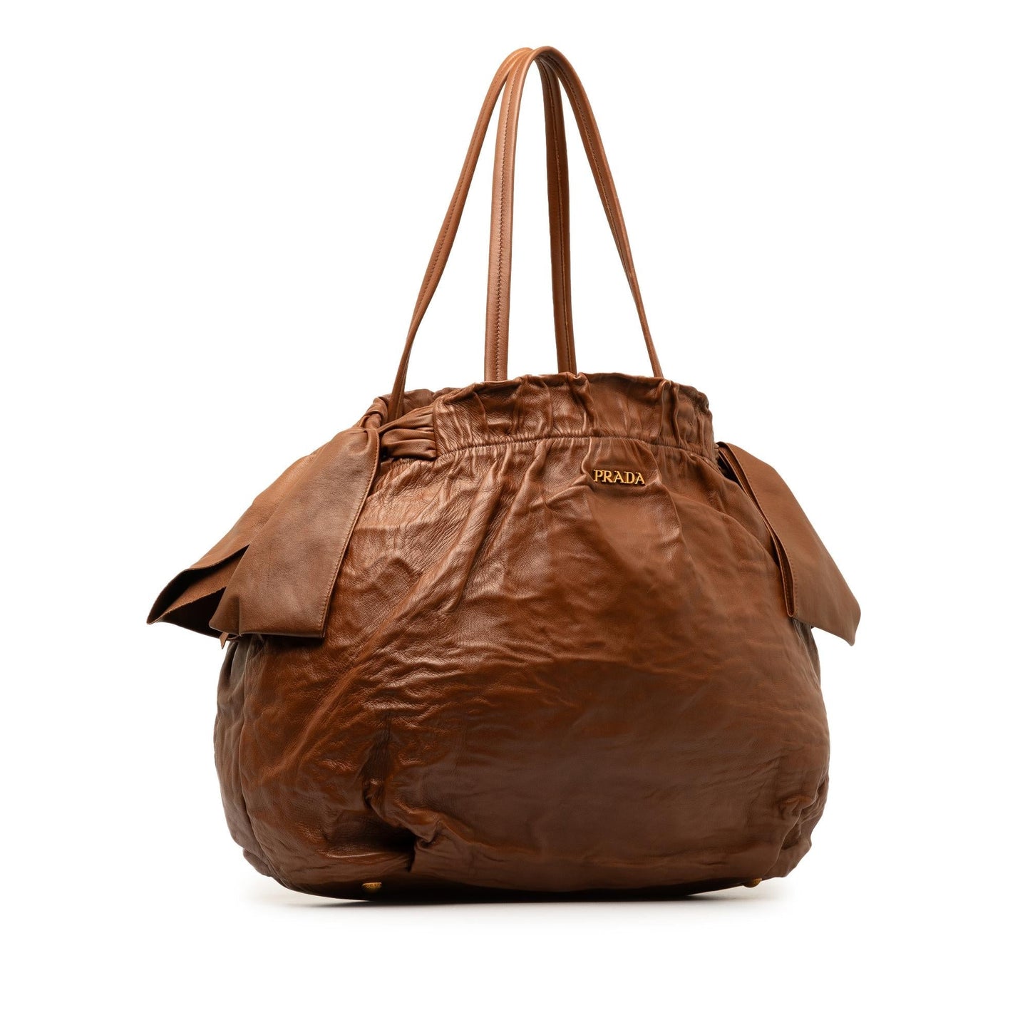 Prada Nappa Antique Bow Bag (SHG-IcGiHG)