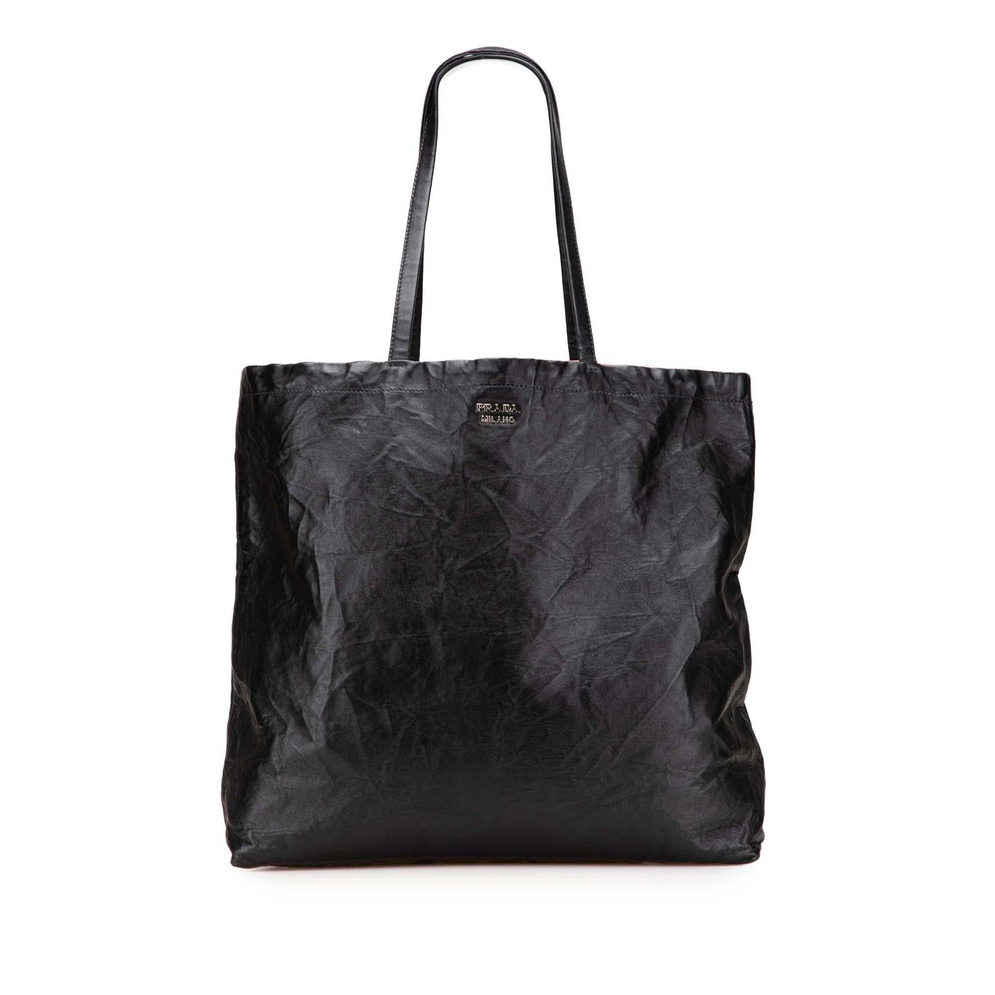 Prada Nappa Antique Reversible Shopper Tote