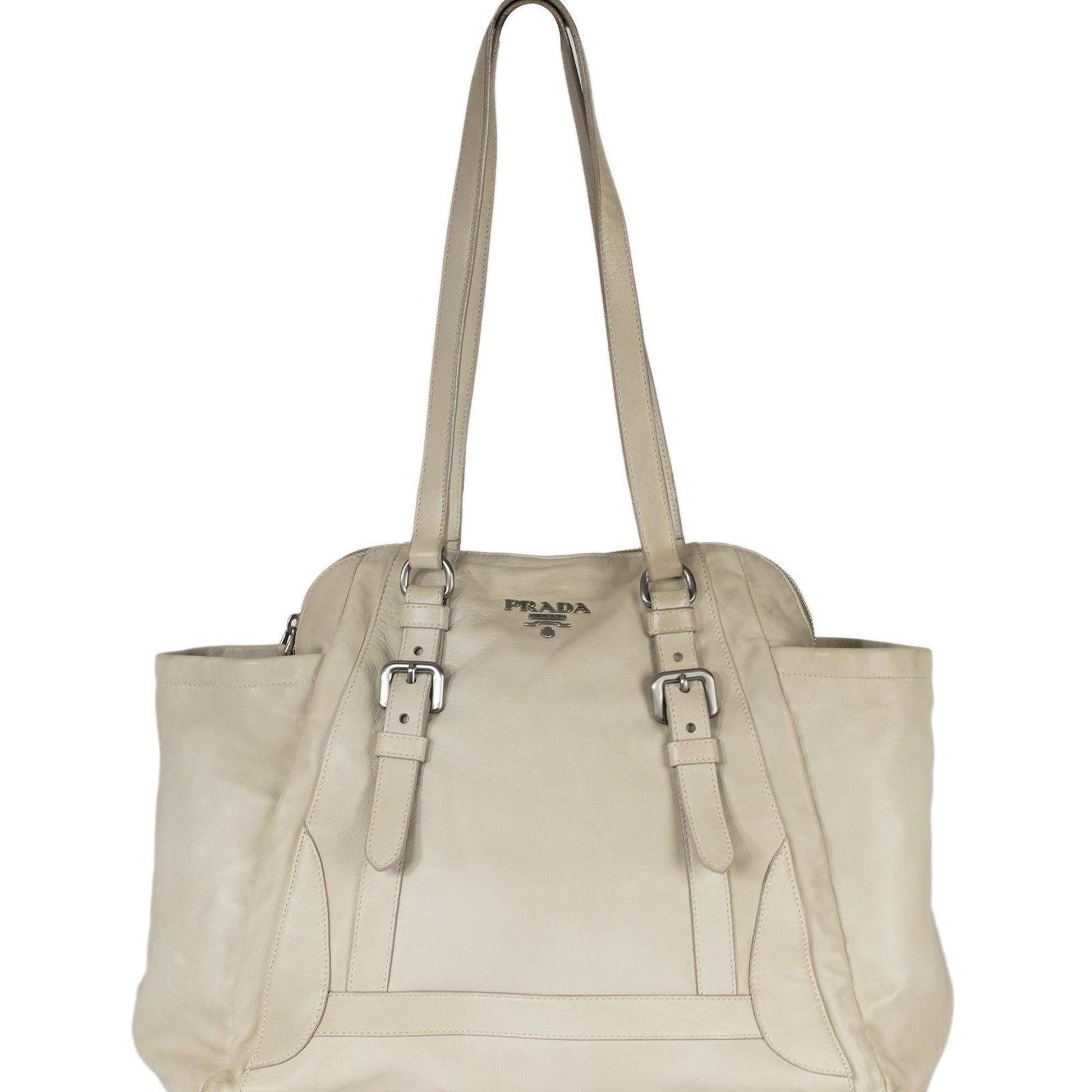 Prada Nappa Delave Large Tote Bag